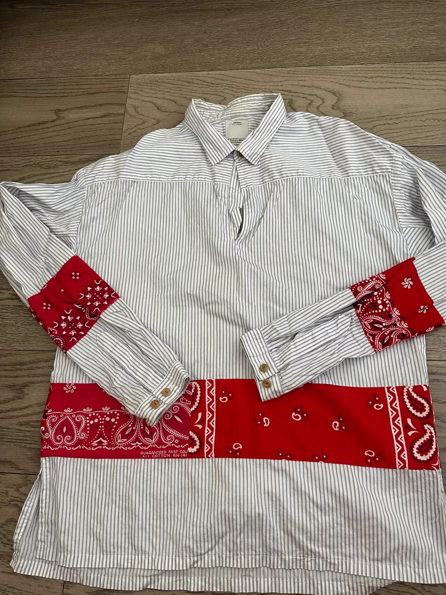 Visvim Visvim waist floral shirt Size US S / EU 44-46 / 1 - 1 Thumbnail