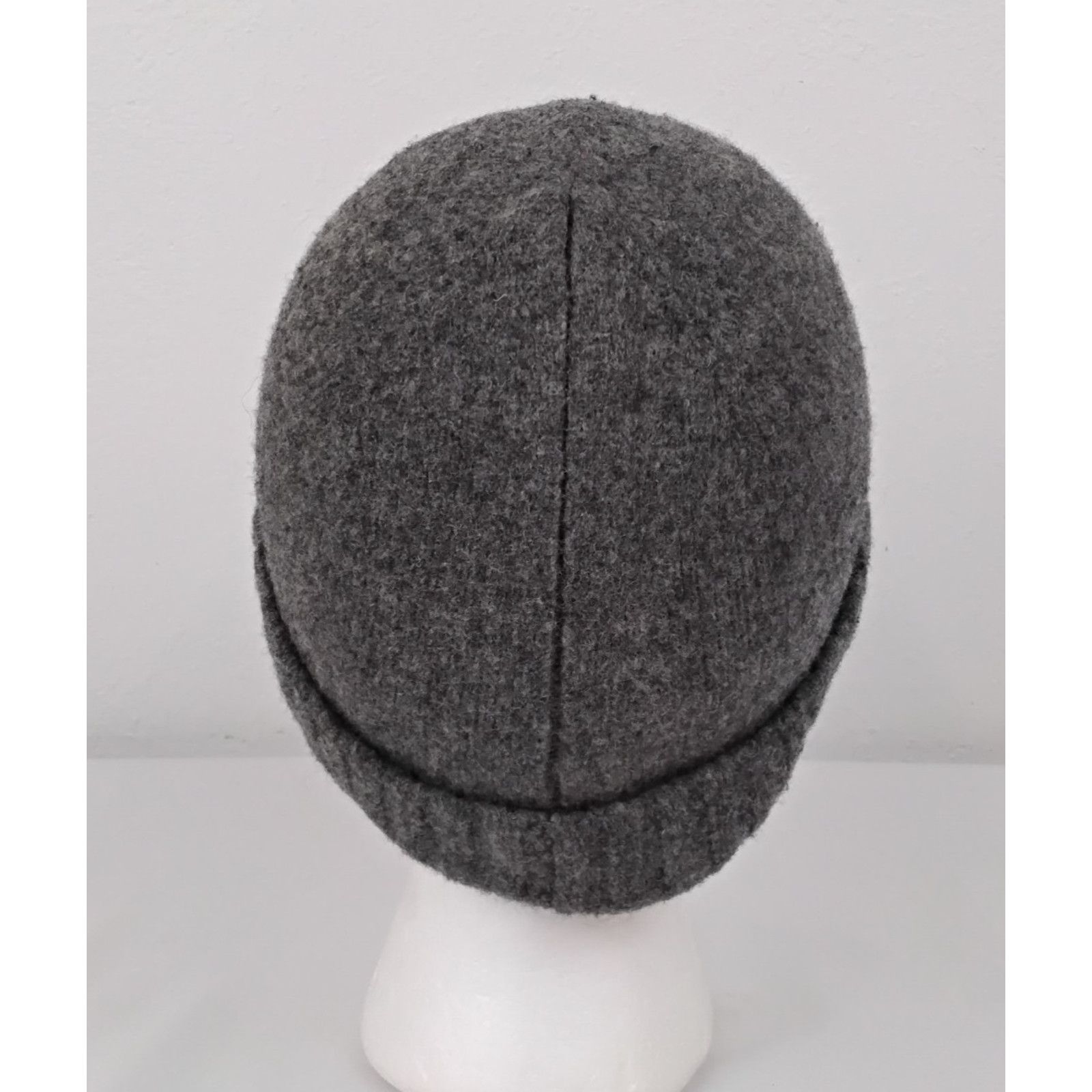 Polo Ralph Lauren Polo Ralph Lauren 100% Lambswool Beanie O/S Gray VTG Shrunk Size ONE SIZE - 3 Thumbnail