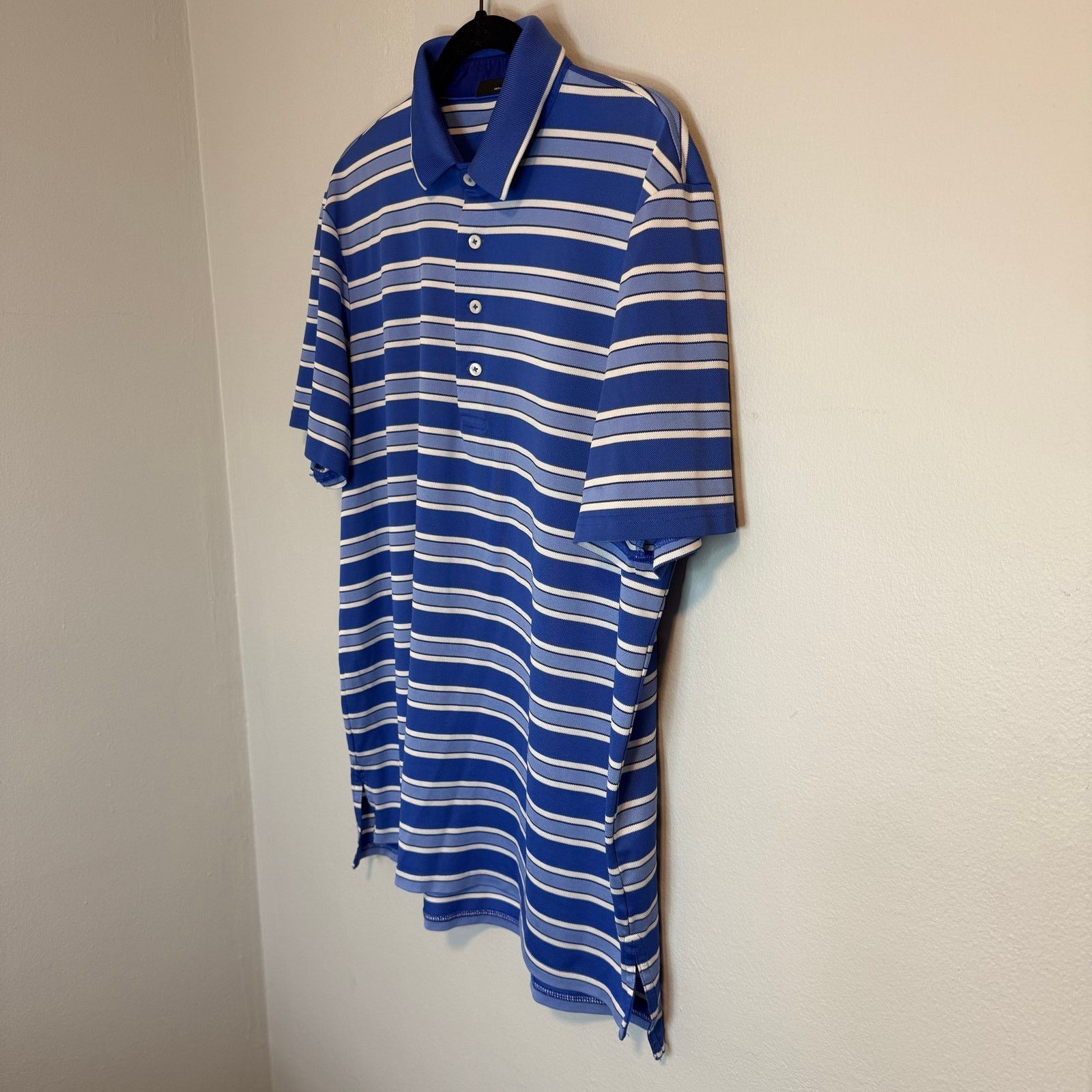 Polo Ralph Lauren Ralph Lauren RLX Polo Blue Striped Golf Polo Men’s Size L Size US L / EU 52-54 / 3 - 6 Thumbnail