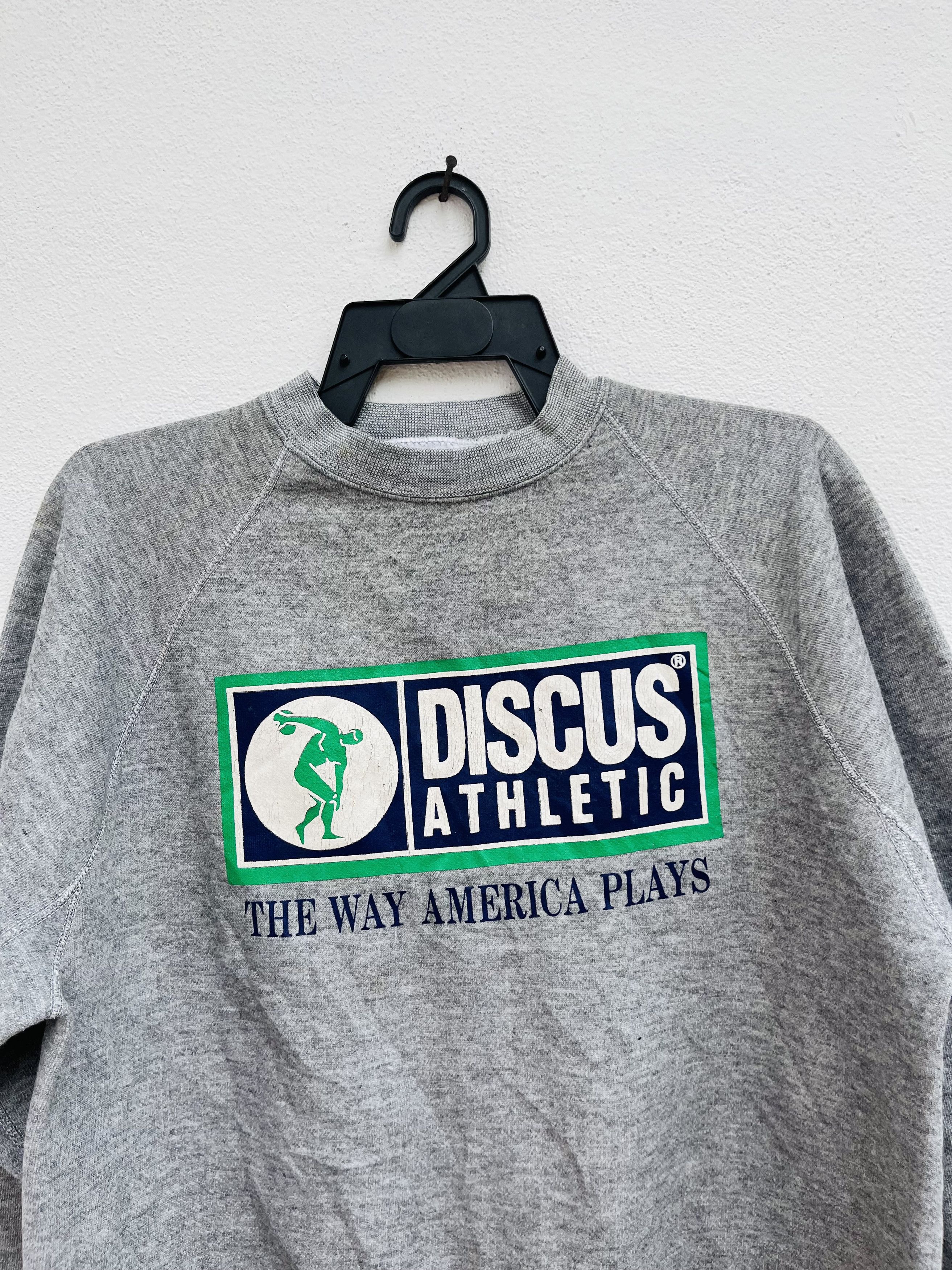 Japanese Brand × Vintage Vintage 80s Discus Athletic Streetwear Fashion Style Size US L / EU 52-54 / 3 - 3 Thumbnail