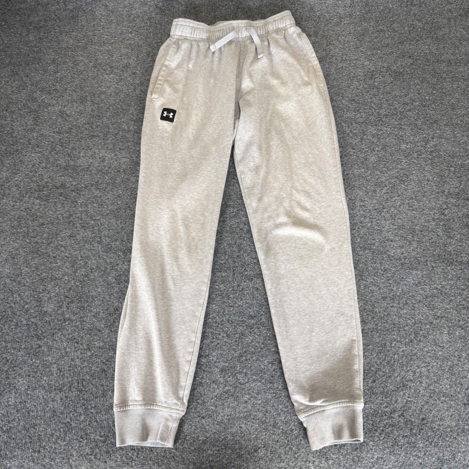 Under Armour Under Armour Mens Small Gray Jogger Sweatpants Loose Fit Size US 26 / EU 42 - 1 Thumbnail