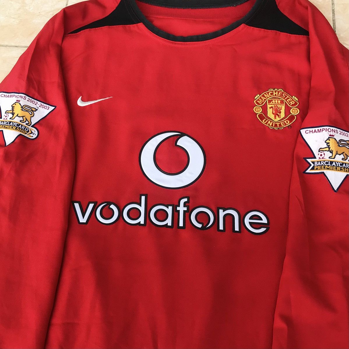 Nike × Vintage Original LS Manchester United 2002-2004 #7 C. Ronaldo Debut Size US XXL / EU 58 / 5 - 4 Thumbnail