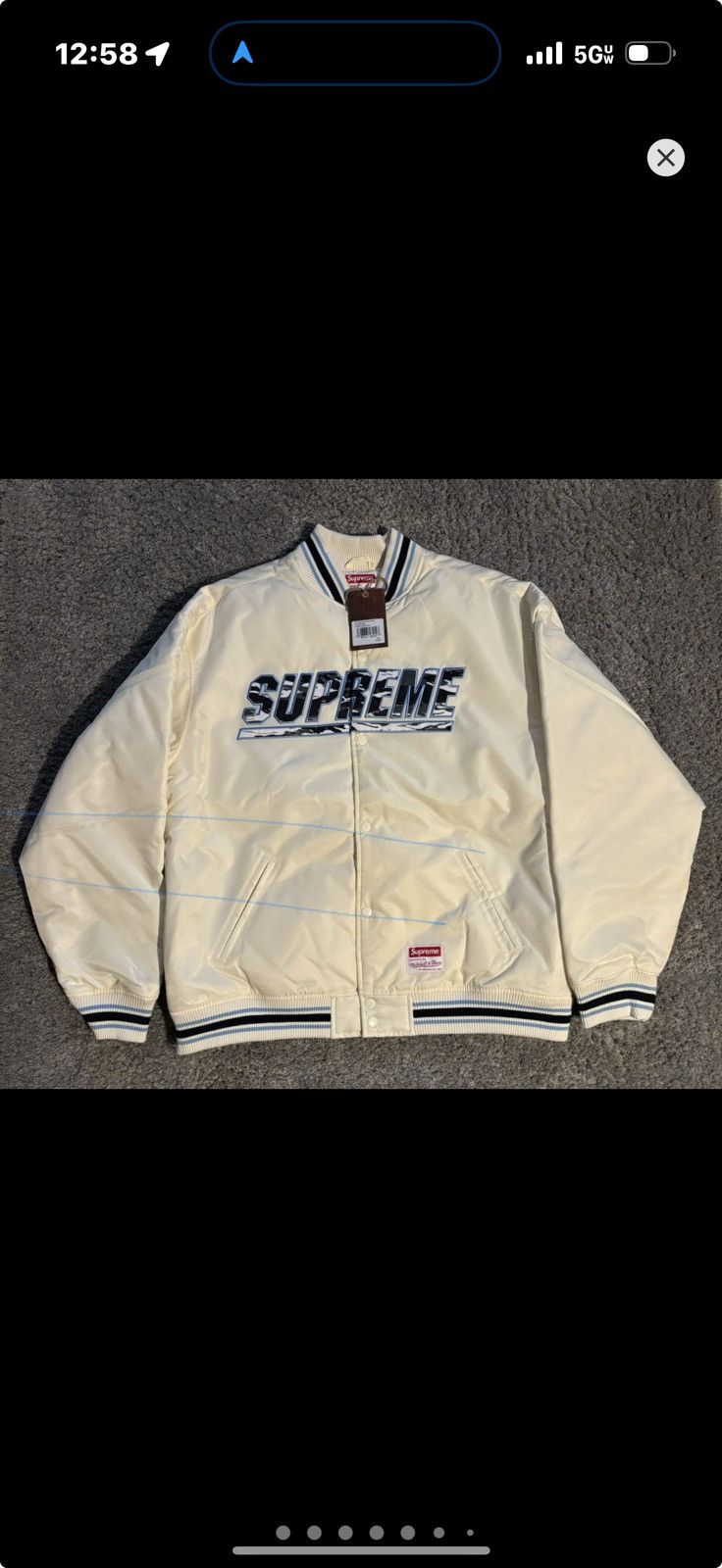 Mitchell & Ness × Supreme Supreme x Mitchell and Ness camo logo varsity jacket Size US XXL / EU 58 / 5 - 1 Thumbnail