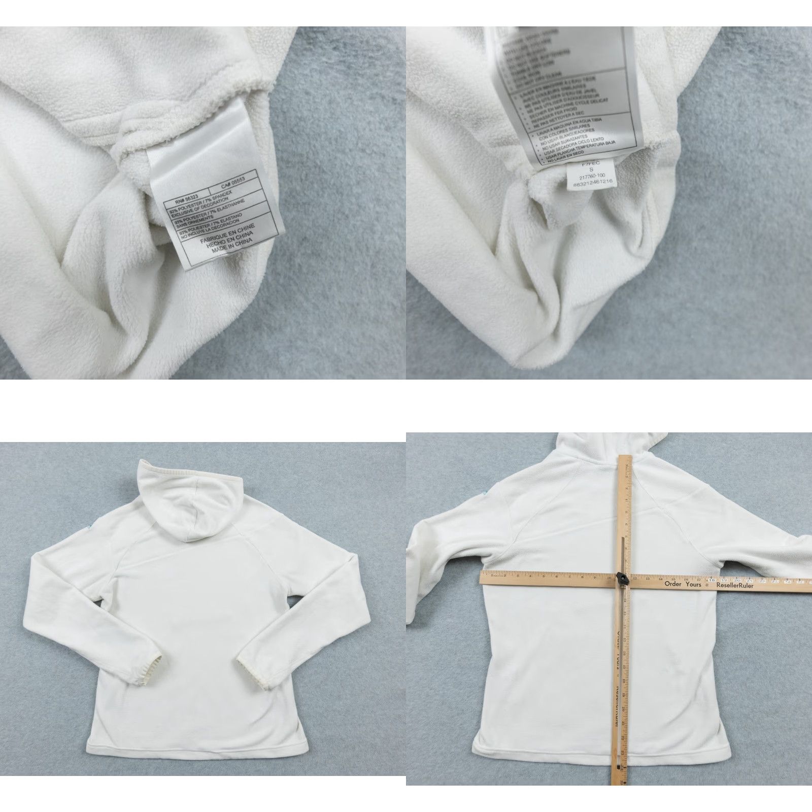 Nike ACG Nike ACG Sweater Womens Small White Hoodie Fleece Pullover Ladies Outdoor Casual Size S / US 4 / IT 40 - 8 Thumbnail