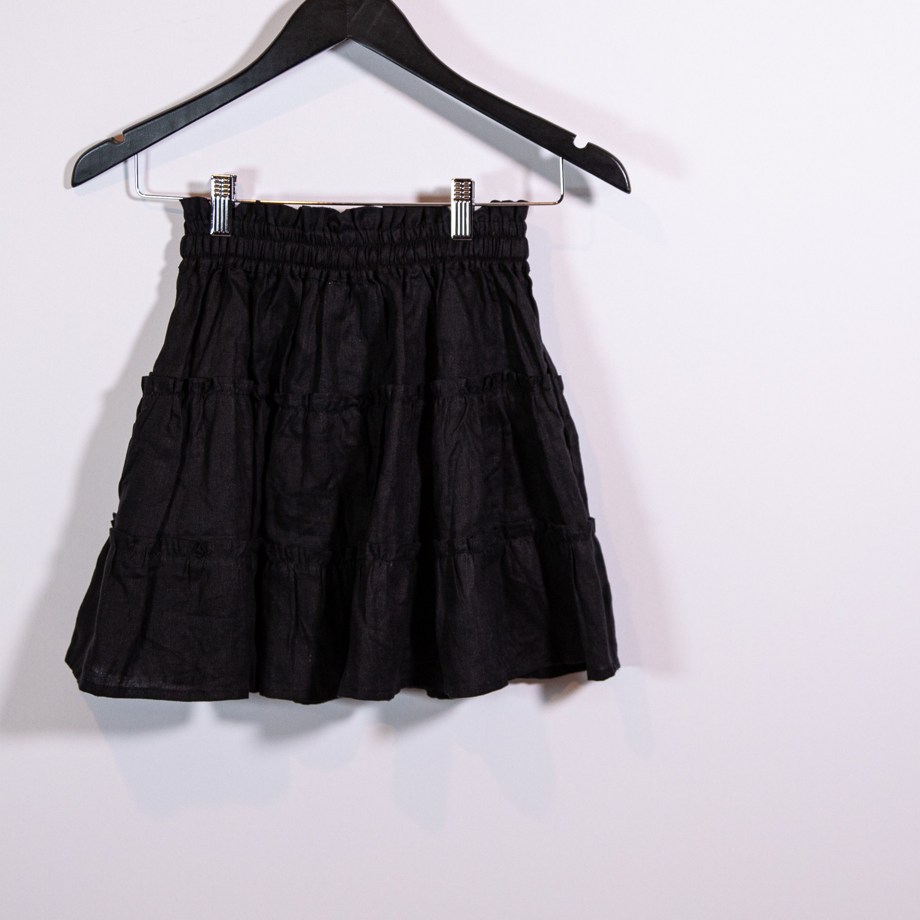 Other CJ Laing Linen Lightweight Ruffle Tiered Size 25" / US 0 / IT 36 - 3 Thumbnail