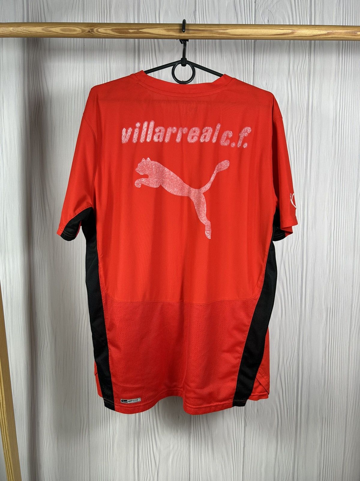 Puma Villarreal Training/Leisure football shirt 2008/09 Jersey L Size US L / EU 52-54 / 3 - 10 Thumbnail