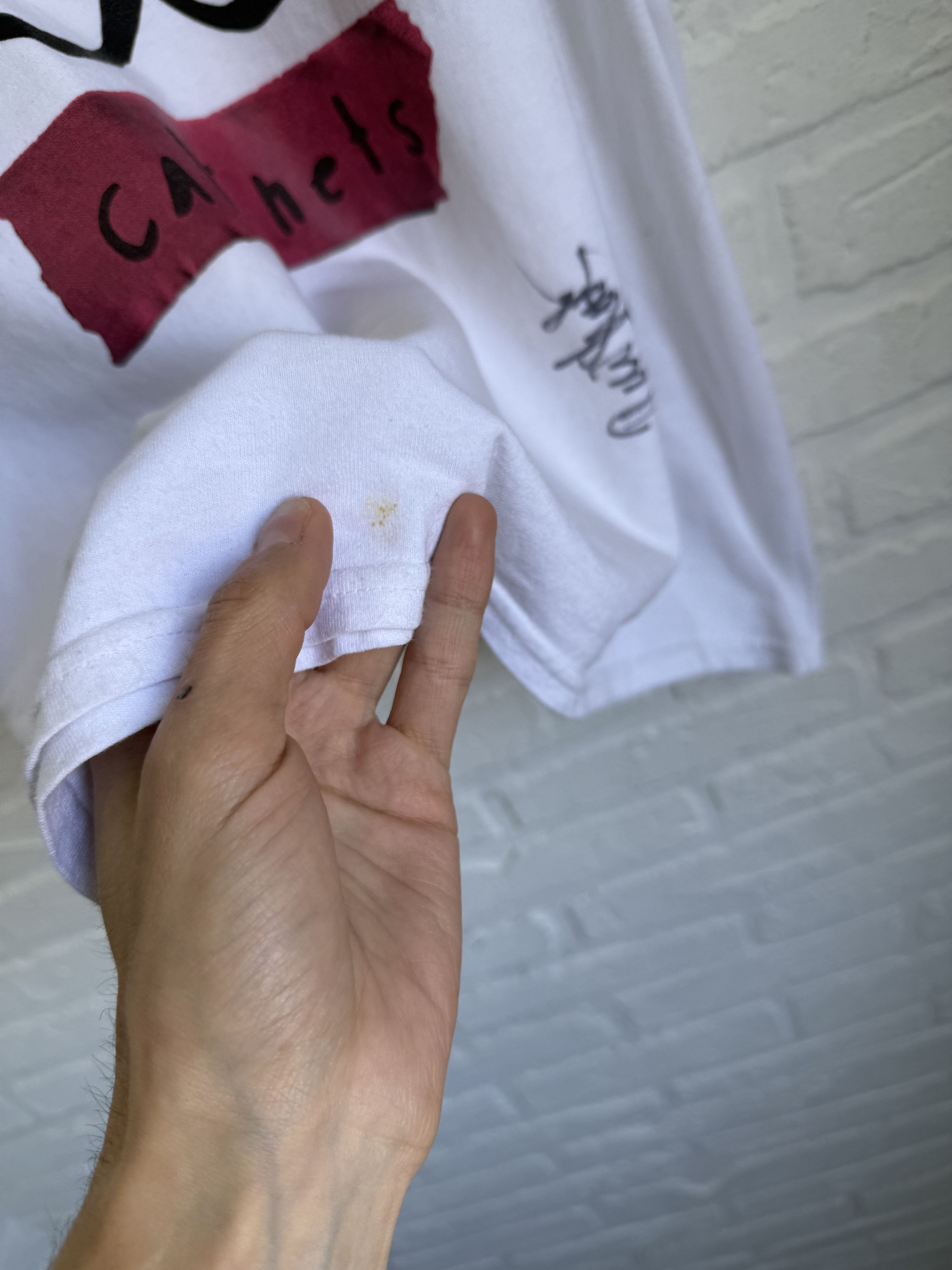 Band Tees Cabinets Band T-Shirt Signed Autograph Size US L / EU 52-54 / 3 - 5 Thumbnail