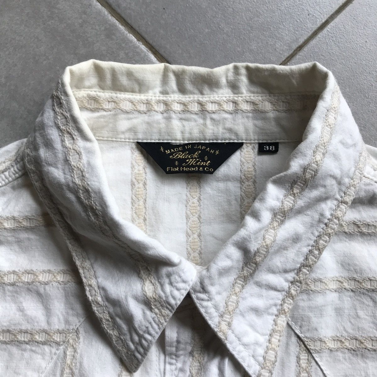 The Flat Head vintage The Flat Head western shirt Size US S / EU 44-46 / 1 - 10 Thumbnail