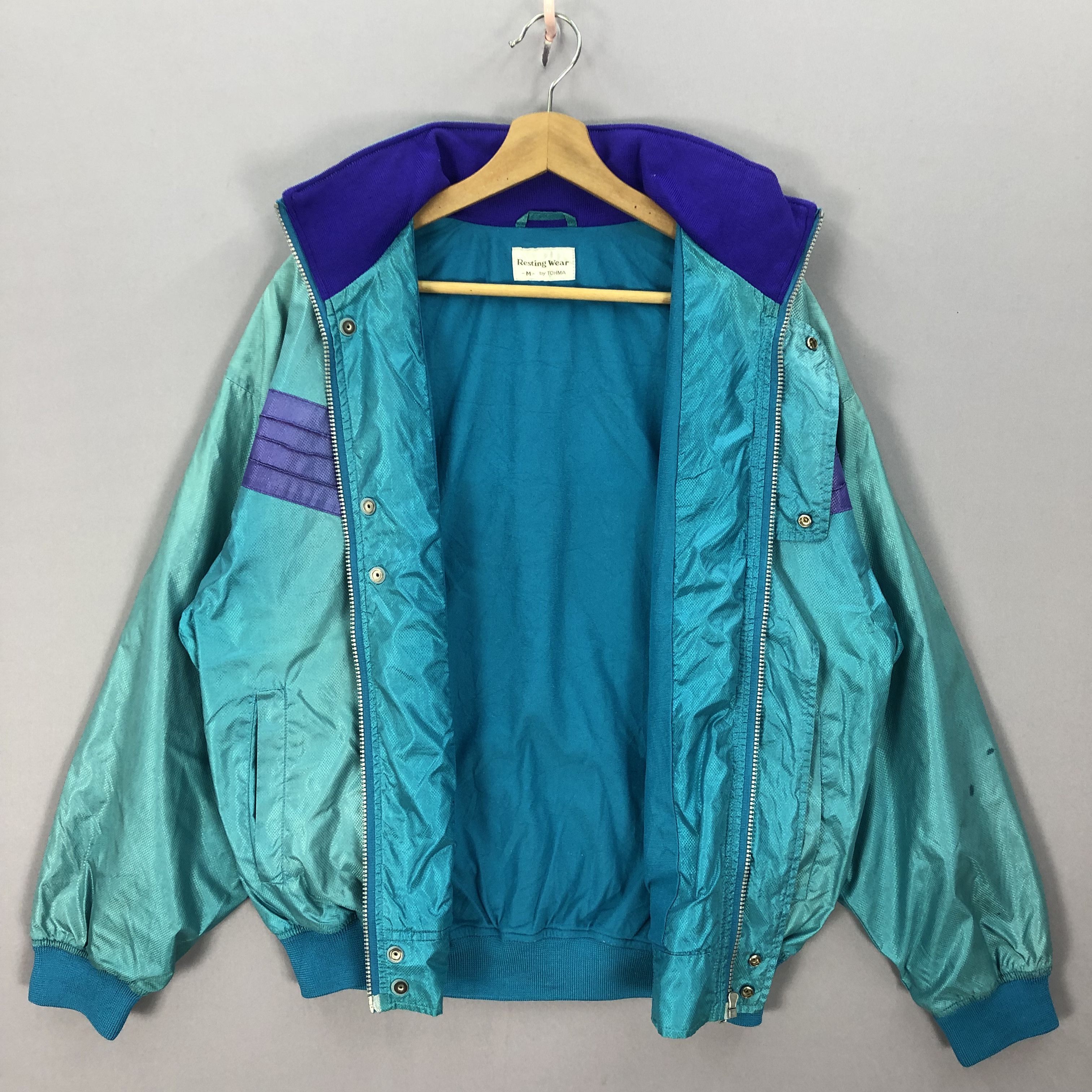 Japanese Brand Vintage 80s Retro Resting Wear Japanese Training Jacket Size US L / EU 52-54 / 3 - 5 Thumbnail