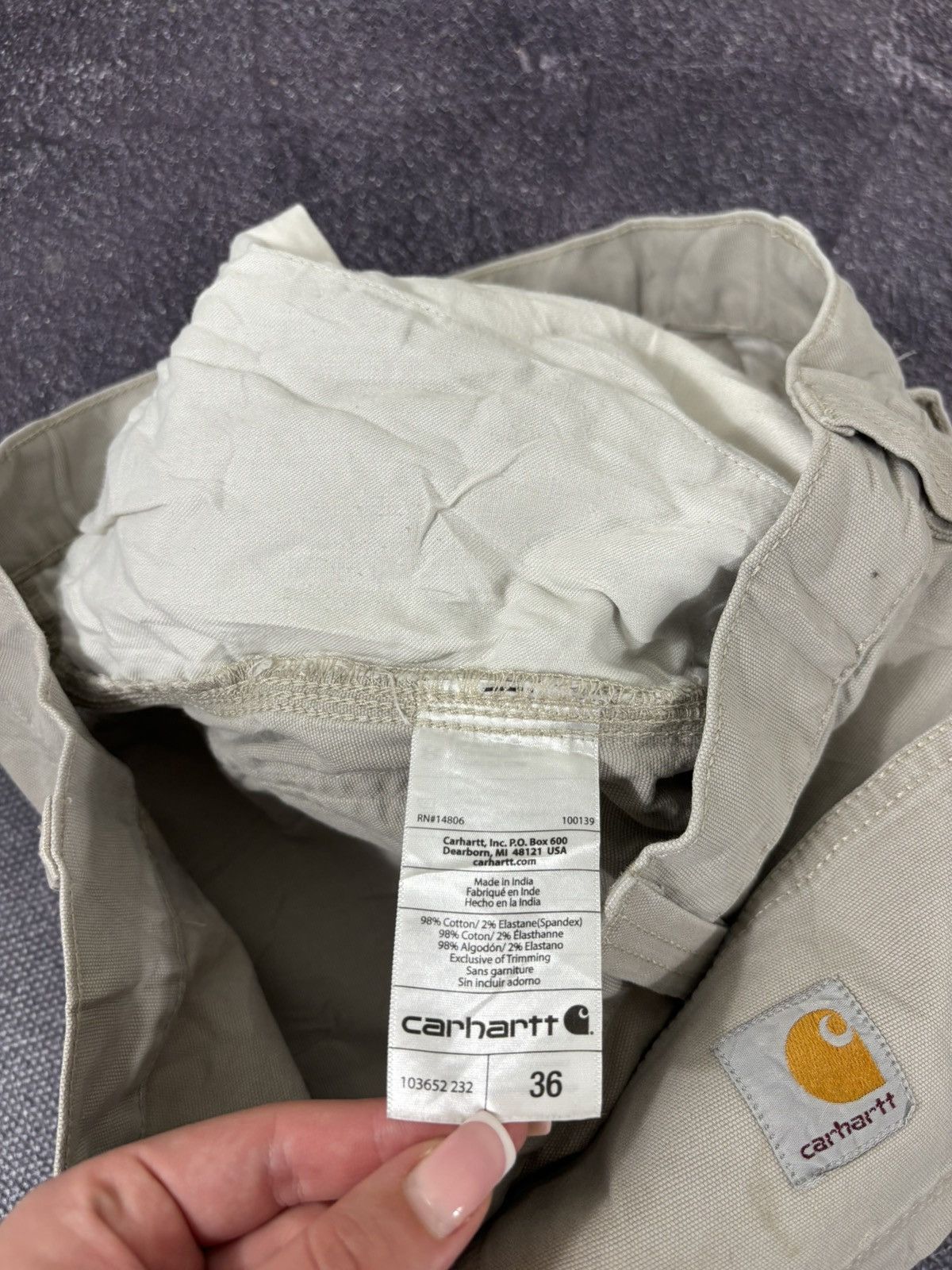 Carhartt Vintage Carhartt Y2K Relaxed Fit Utility Work Hype Shorts Size US 36 / EU 52 - 15 Thumbnail