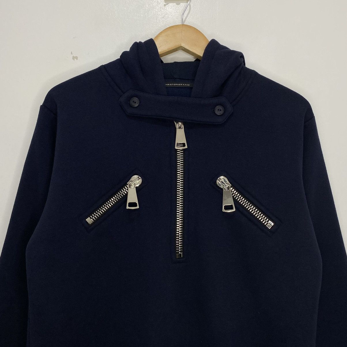 Christopher Kane Christopher Kane Mock Neck Hoodie Size US M / EU 48-50 / 2 - 2 Thumbnail