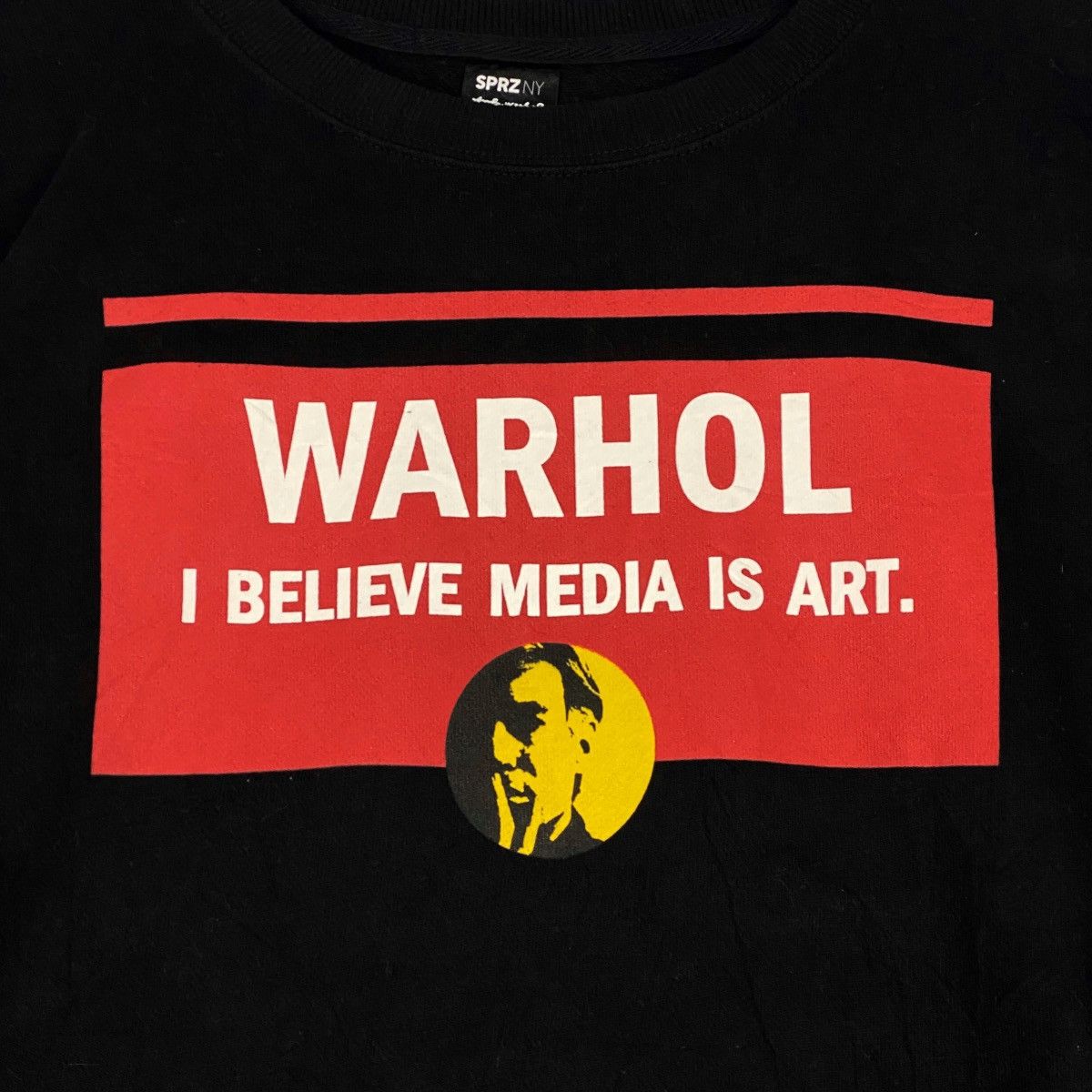 Andy Warhol × Vintage Vintage Andy Warhol Full Print Crewneck Sweatshirt Size S Size US S / EU 44-46 / 1 - 4 Thumbnail