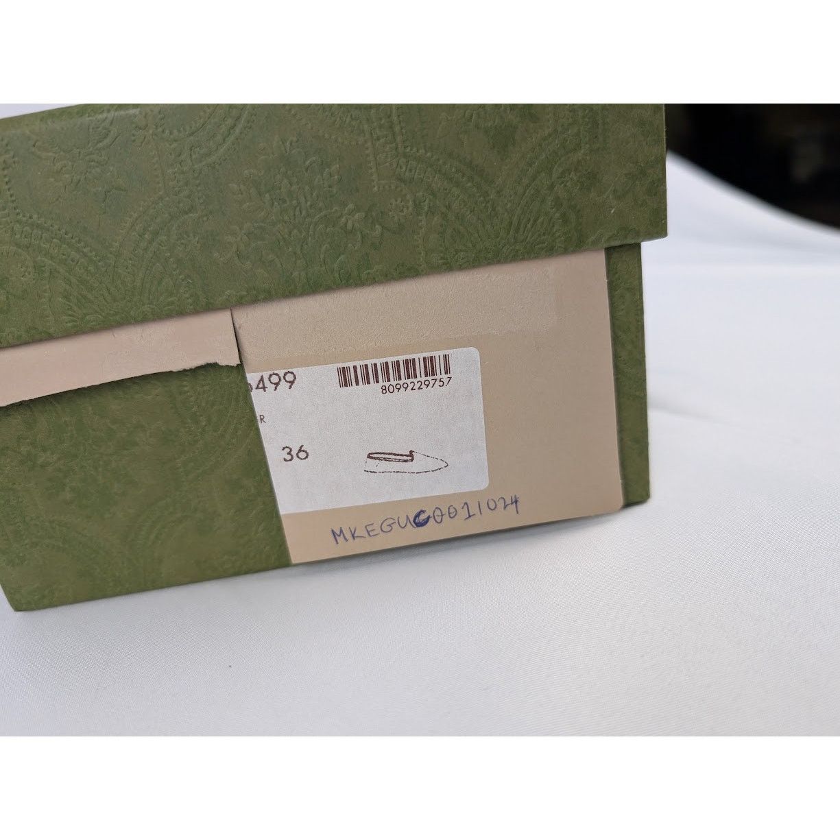 Gucci o1rshd1 Silk Printed Loafers in Multicolor Size US 6 / IT 36 - 13 Thumbnail