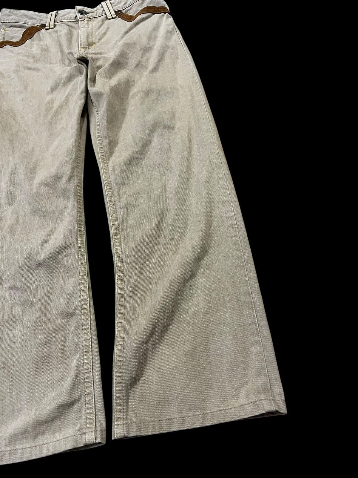 Edwin × If Six Was Nine × Seditionaries FLARE EDWIN EXCLUSIVE VINTAGE BUFFALO HEAD RARE JEANS Size US 31 - 4 Thumbnail