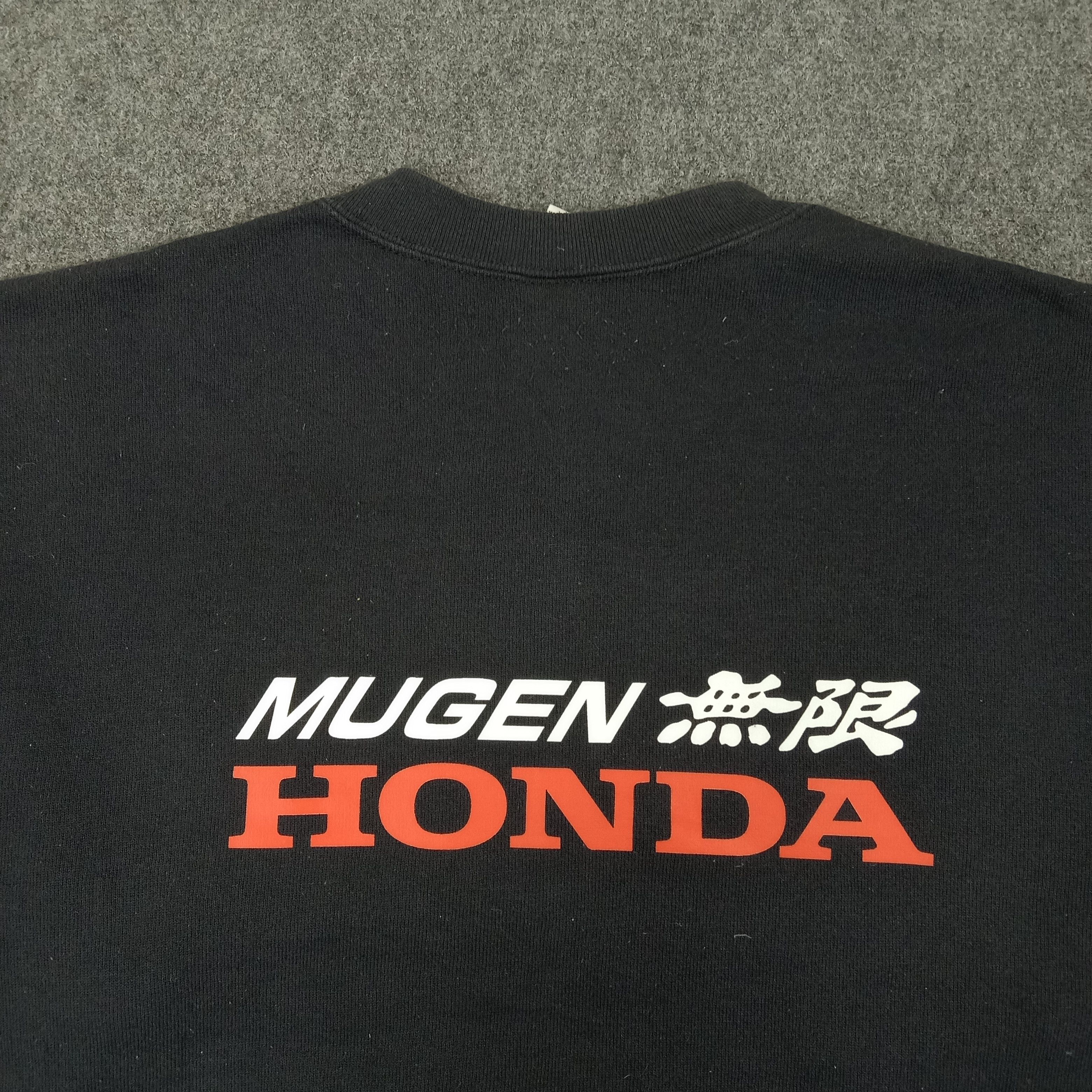 Japanese Brand × Vintage Mugen Honda Japan Motorsports Racing Sweatshirt C218N26 Size US L / EU 52-54 / 3 - 2 Thumbnail
