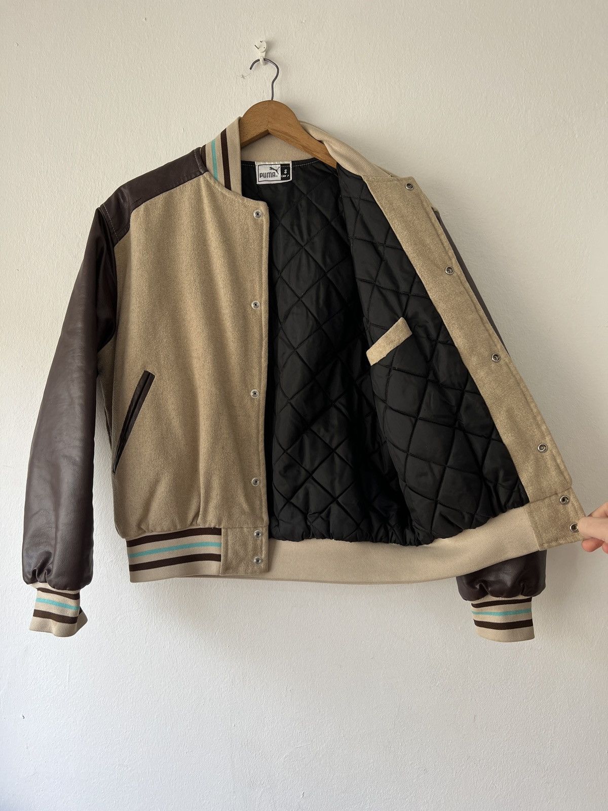 Puma × Vintage RARE Puma vintage varsity bomber jacket Size US S / EU 44-46 / 1 - 3 Thumbnail