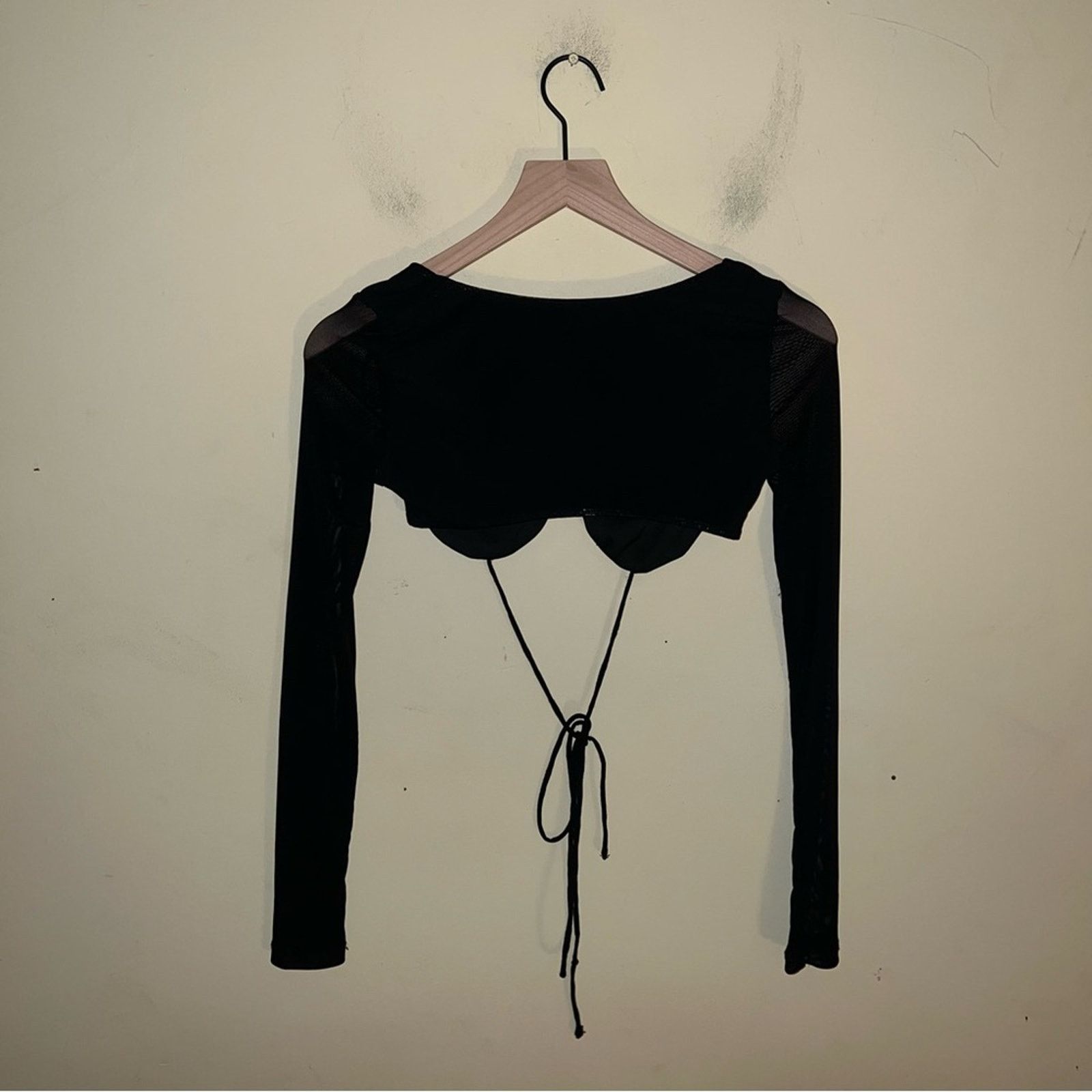 PRINCESS POLLY PRINCESS POLLY party top with sheer sleeves 2 Size XS / US 0-2 / IT 36-38 - 5 Thumbnail