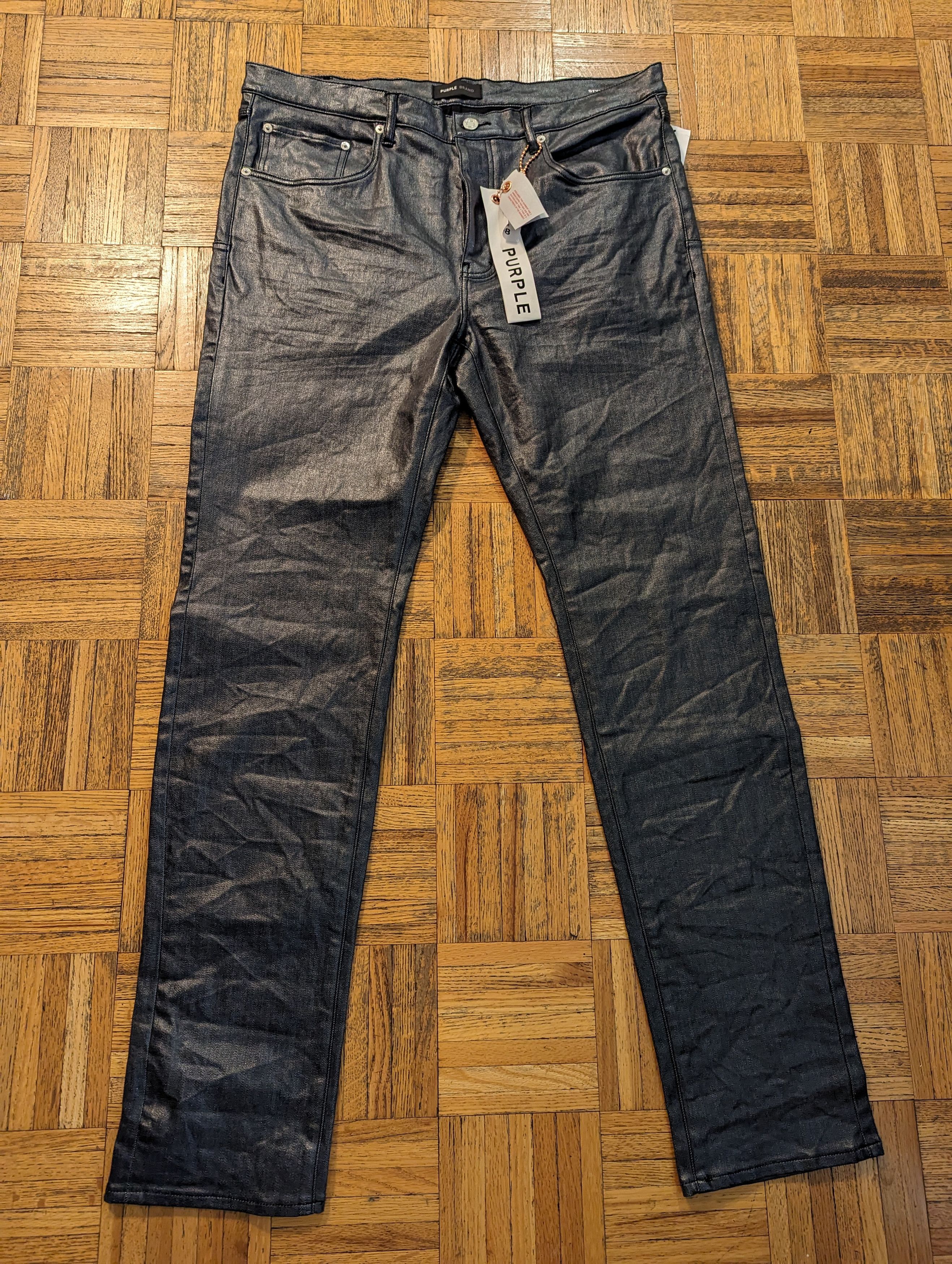 image of Purple Jeans, New With Tags in Blue, Men's (Size 38)