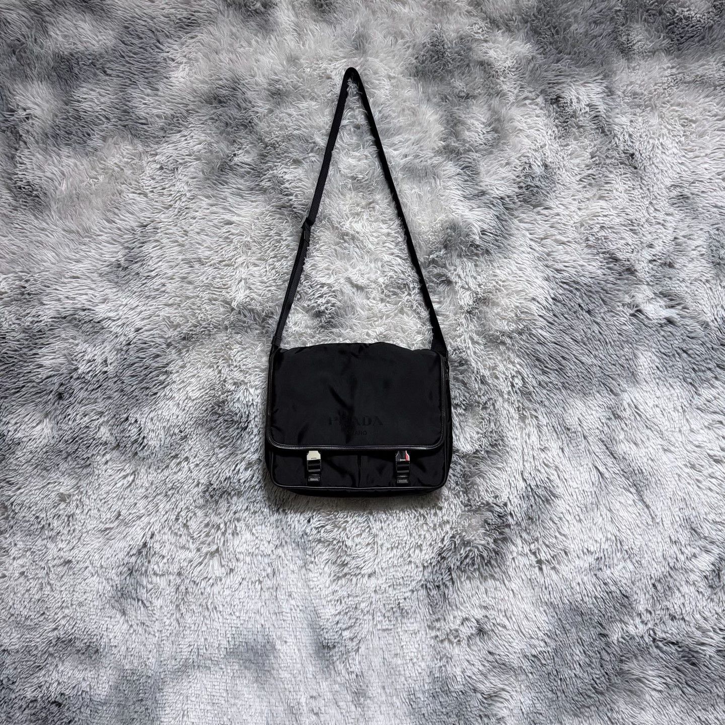 Prada Prada Orange Shoulder Bag Designer Size ONE SIZE - 1 Thumbnail