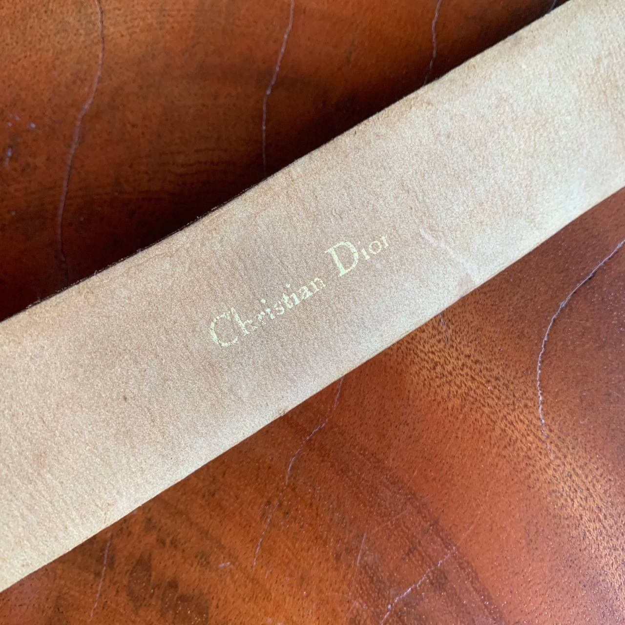 Dior Christian Dior Alligator Leather Belt 🐊 Size ONE SIZE - 10 Thumbnail