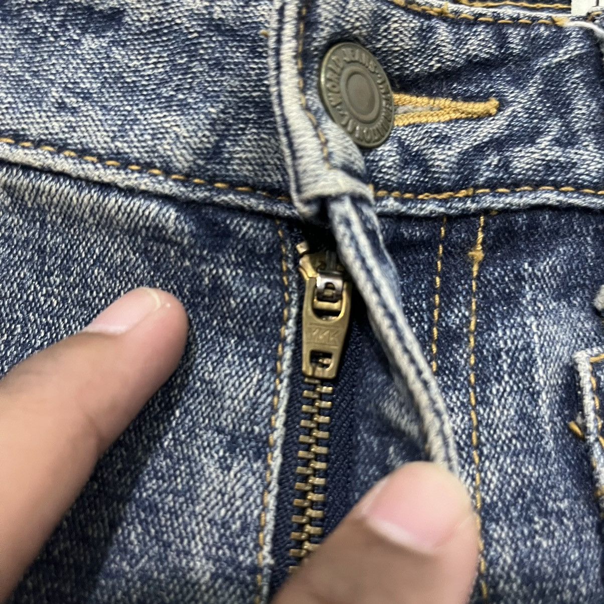 If Six Was Nine × Japanese Brand × Le Grande Bleu (L.G.B.) FLARE Takeo Kikuchi Flear Denim Pant Stretch Size US 28 / EU 44 - 7 Thumbnail