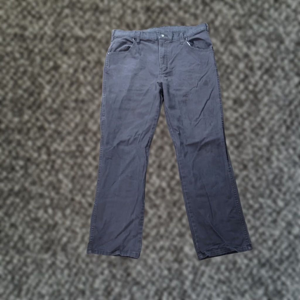 Dickies Dickies Pants Carpenter Relaxed Fit 36x30 Gray Workwear 90s Distressed Mens Straight Leg Size US 30 / EU 46 - 1 Thumbnail