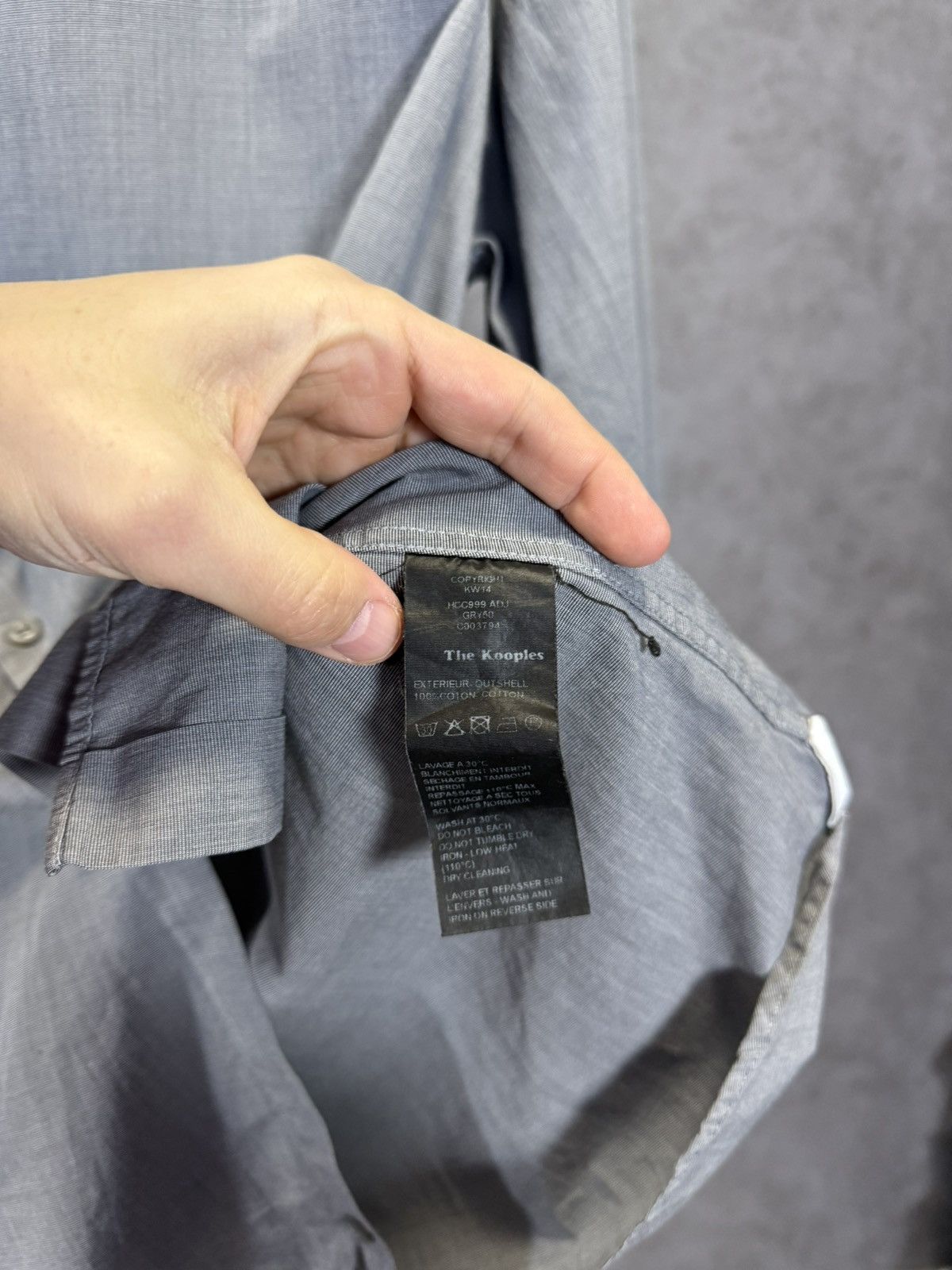 The Kooples The Kooples designer shirt Size US XL / EU 56 / 4 - 5 Thumbnail
