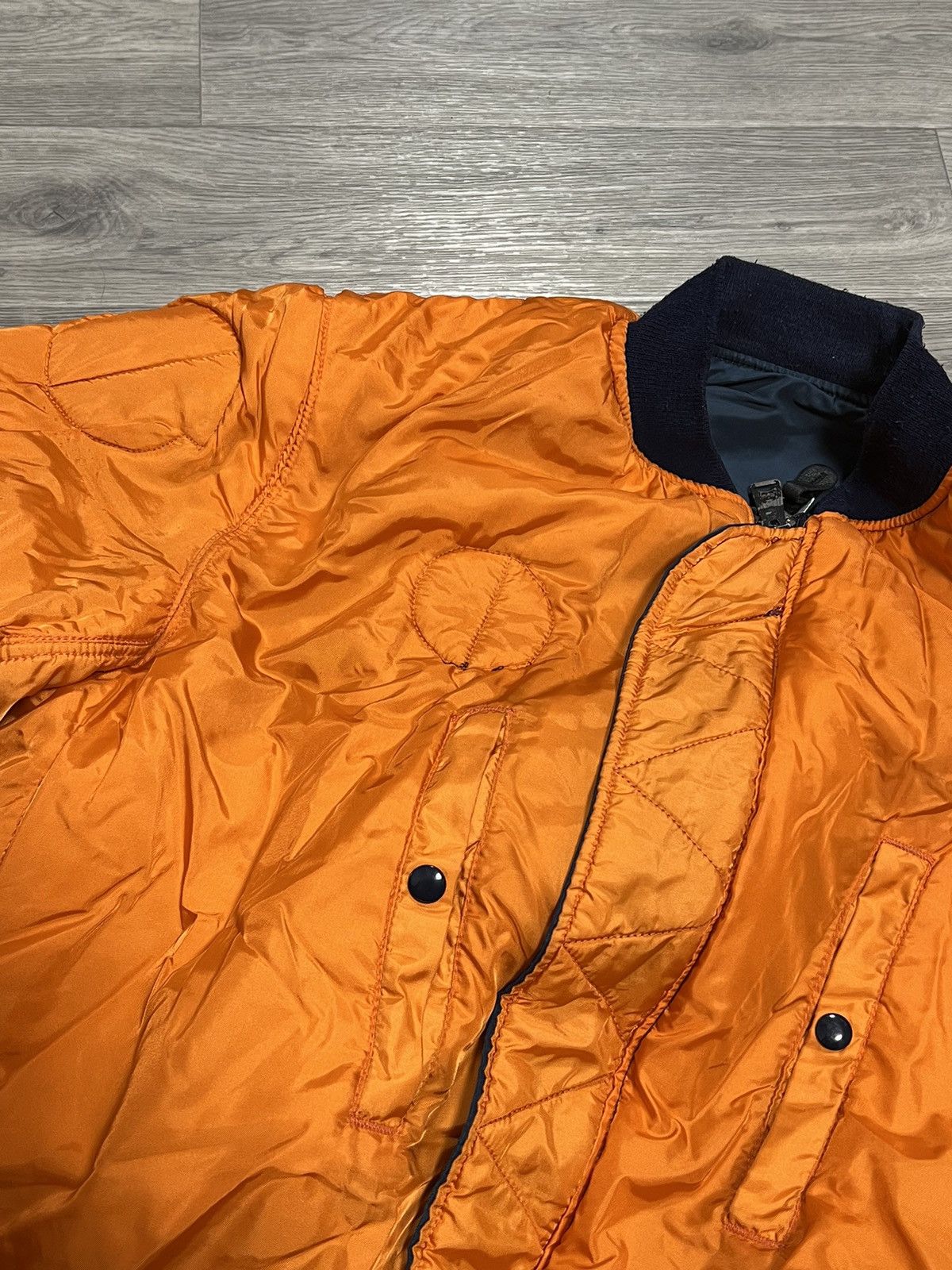 Alpha Industries Alpha Industrial flyers MA-1 vintage bomber jacket Size US XXL / EU 58 / 5 - 11 Thumbnail