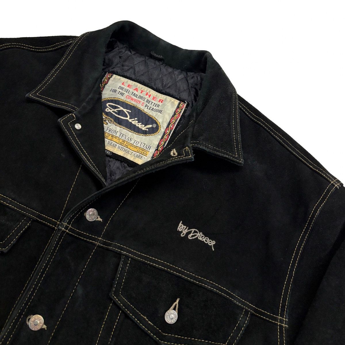 Diesel Diesel Leather jacket Size US XXL / EU 58 / 5 - 2 Thumbnail