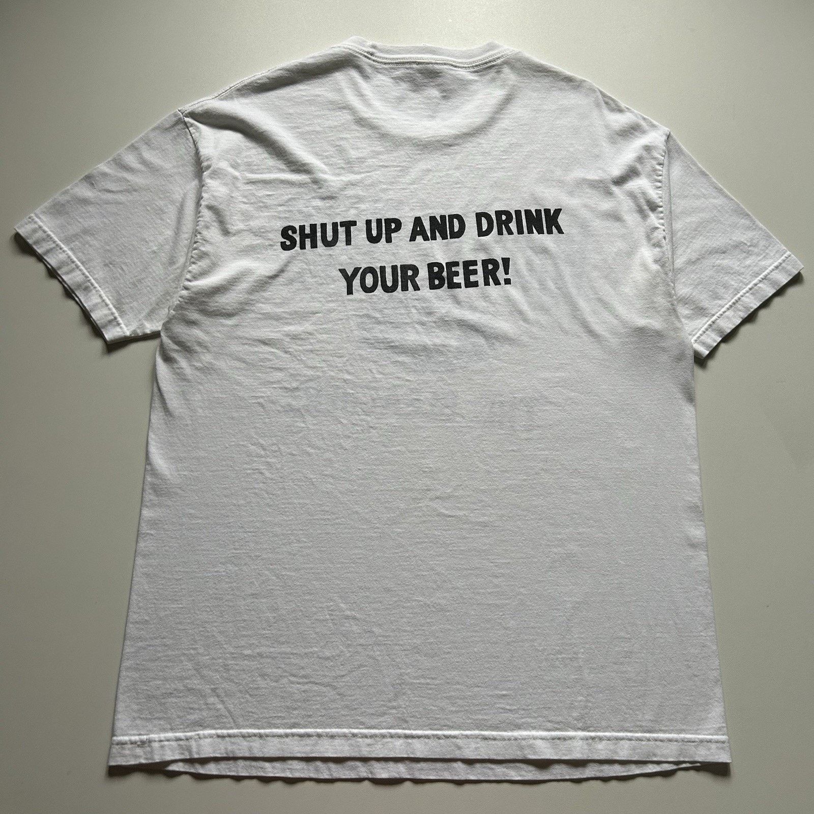 Fruit Of The Loom Vintage Wrigley Field Chicago Cubs Shirt XL Drink Your Beer Size US XL / EU 56 / 4 - 3 Thumbnail