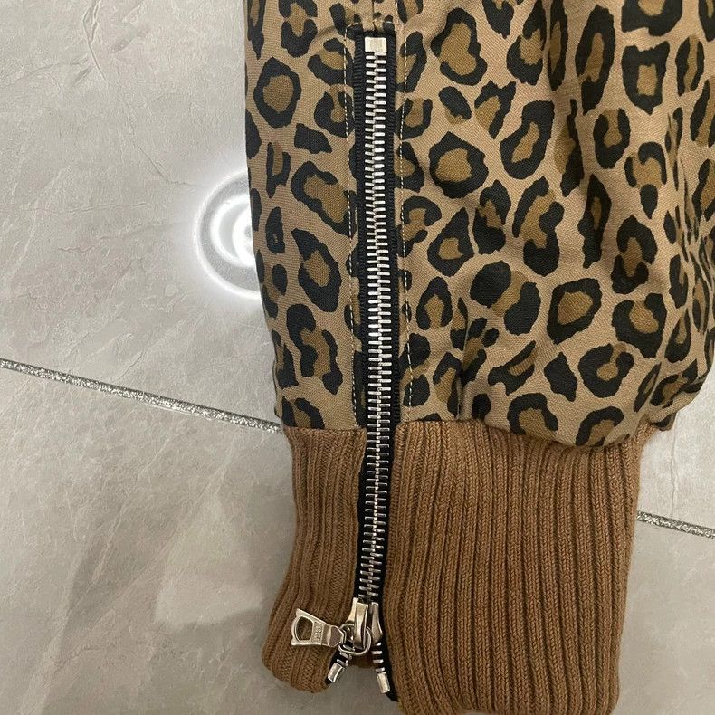Amiri Amiri Leopard Print Flight Jacket Size US L / EU 52-54 / 3 - 2 Thumbnail