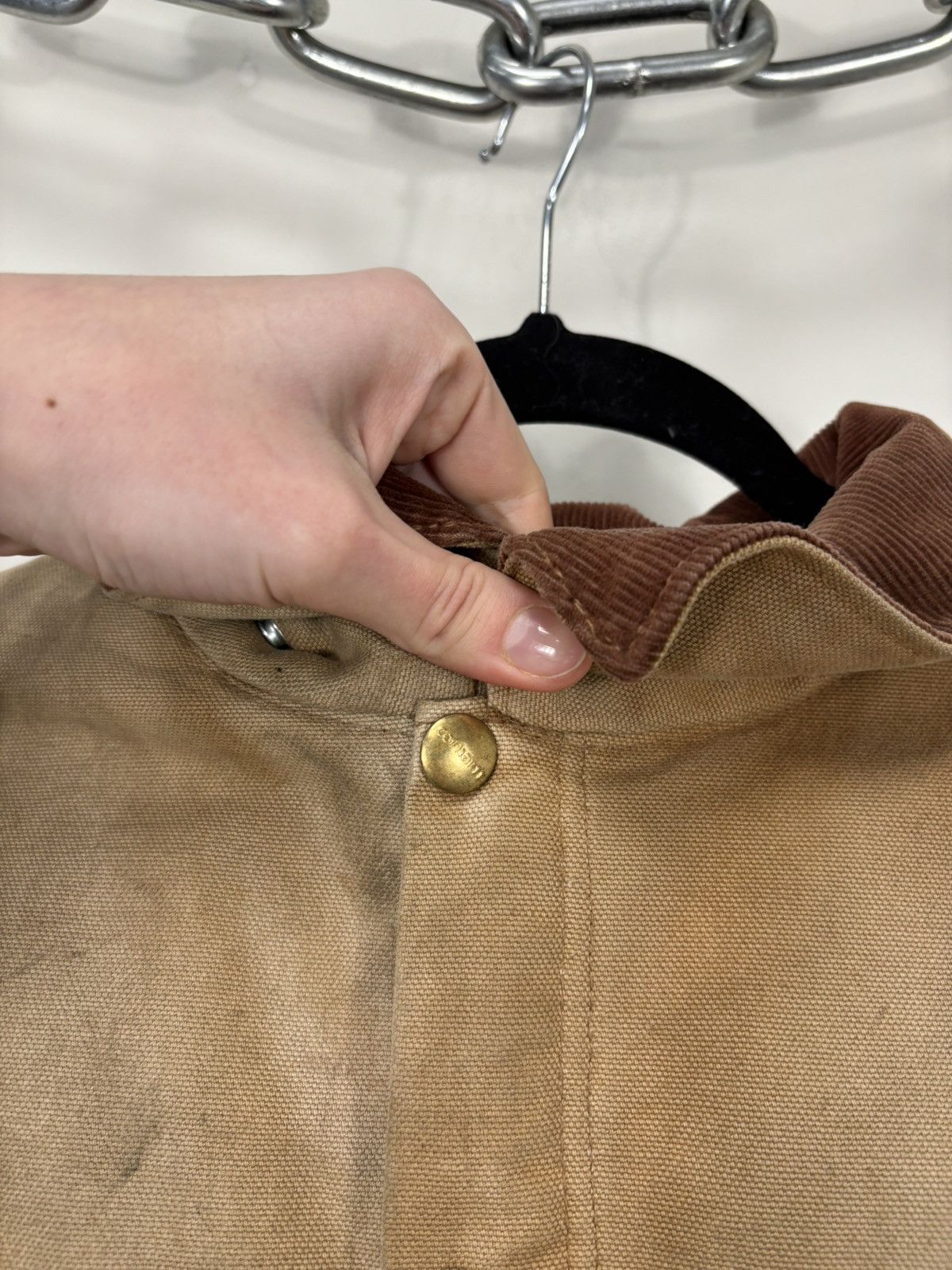 Carhartt Vintage Carhartt Hype Faded Distressed Boxy Cropped Jacket Size US L / EU 52-54 / 3 - 8 Thumbnail