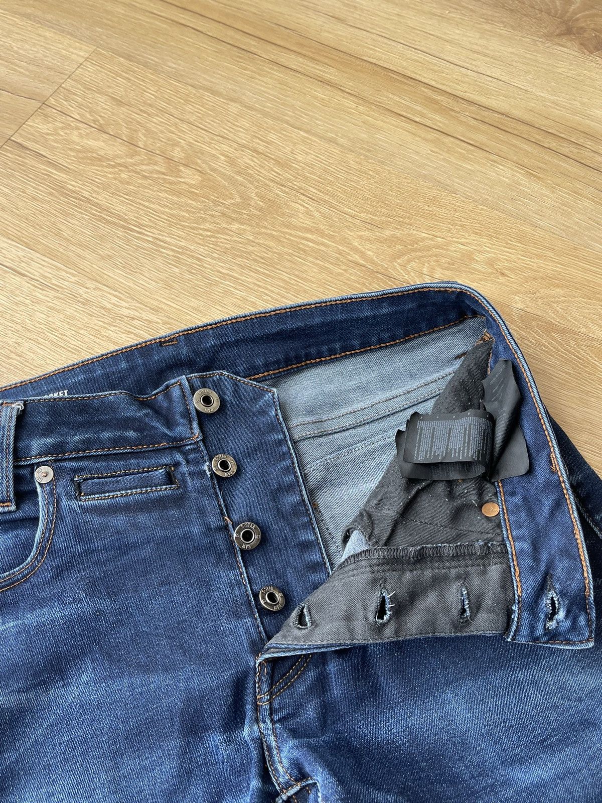 G-Star Vintage G Star Raw Distressed Denim Jeans y2k atlanta drip Size US 30 / EU 46 - 13 Thumbnail