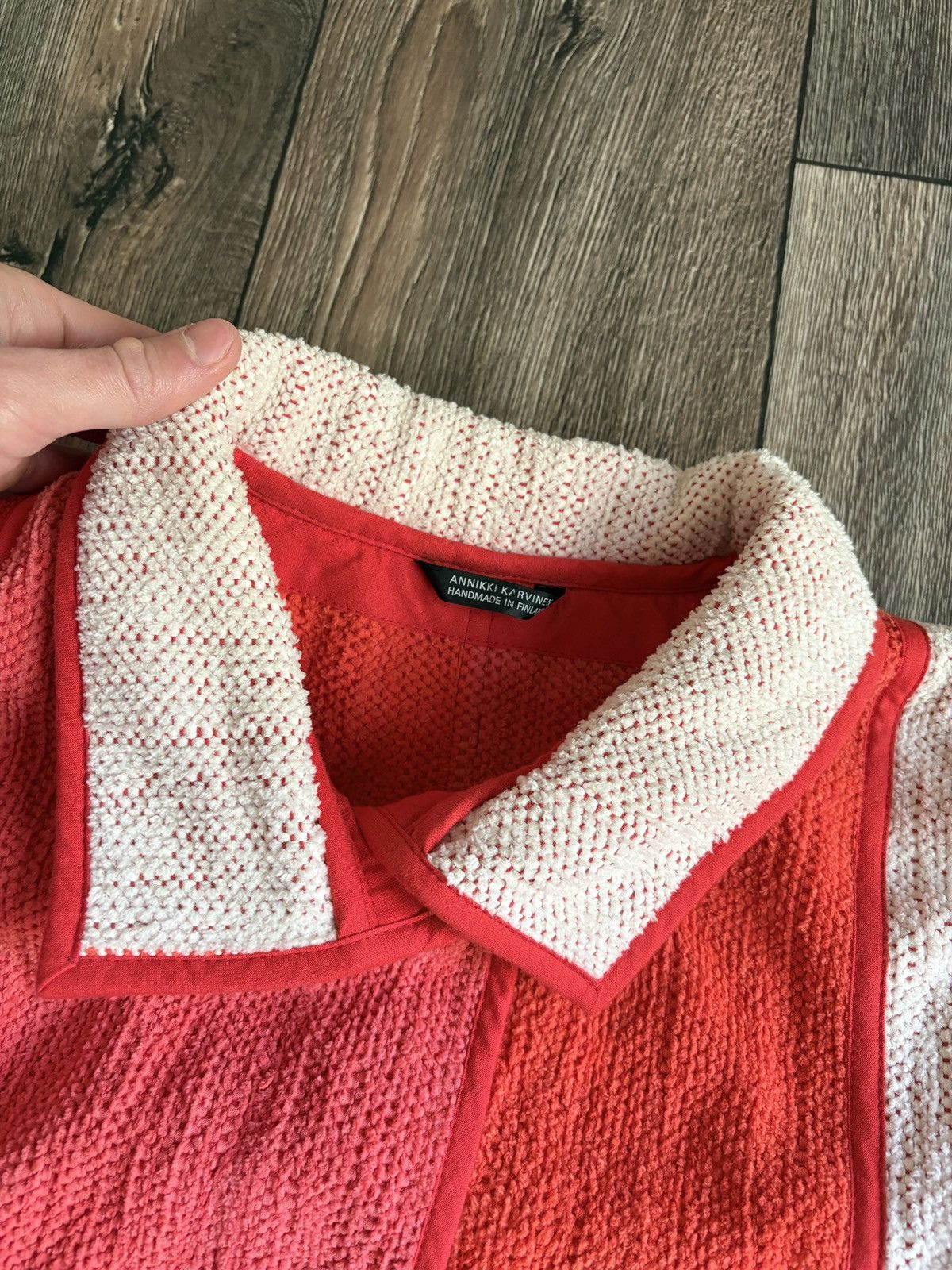 Annikki Karvinen ANNIKKI KARVINEN Handmade in Finland Multicolor Woven Jacket Size S / US 4 / IT 40 - 2 Thumbnail