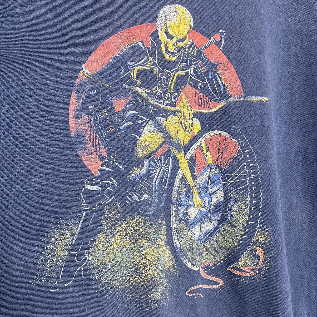 Marvel Comics × Vintage Vintage 90s Ghost Rider Marvel Comic T-Shirt Size US XL / EU 56 / 4 - 2 Thumbnail