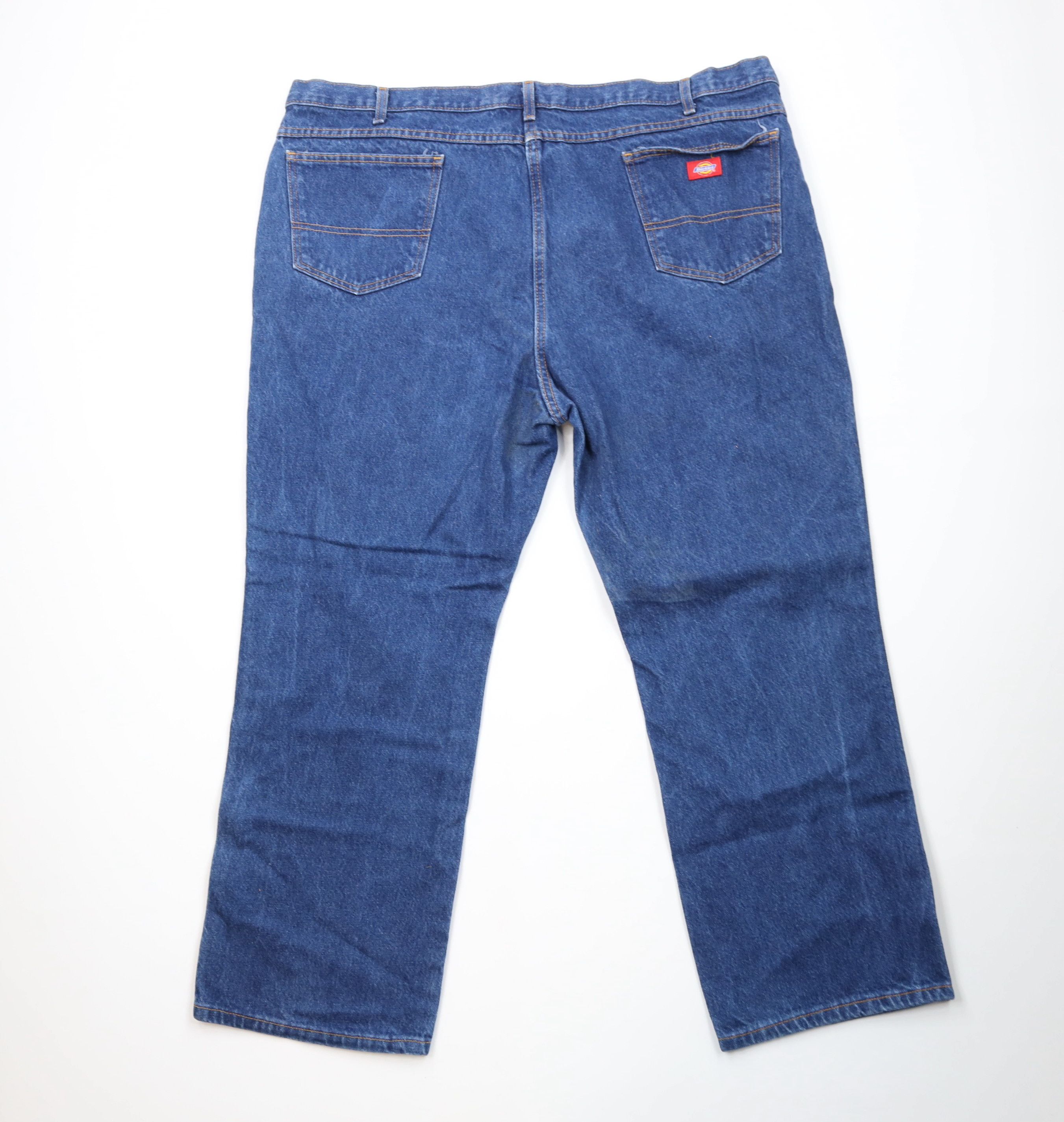 Dickies Vintage Y2K Dickies Spell Out Wide Leg Dungaree Denim Jeans Size US 44 / EU 60 - 9 Thumbnail
