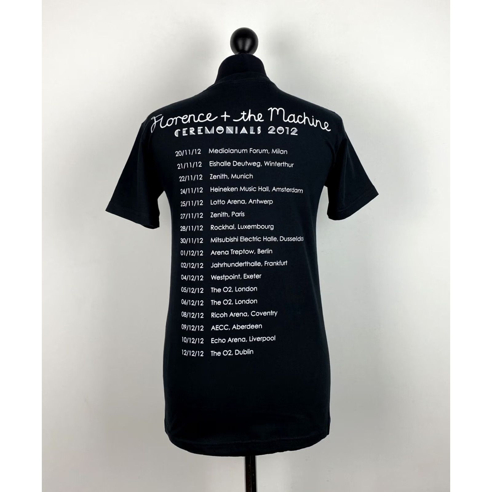 Vintage Florence and the Machine Ceremonials tour 2012 womens t-shirt Size S Multicoloured Shirt Womens S Size S / US 4 / IT 40 - 3 Thumbnail