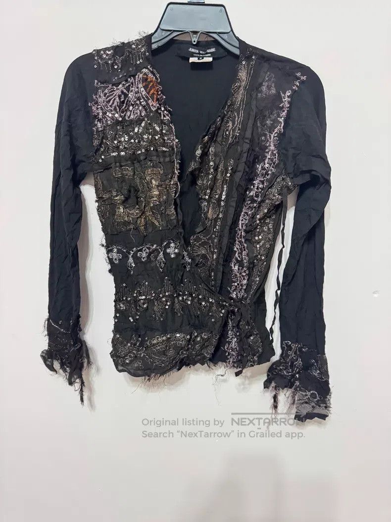 Junya Watanabe Junya Watanabe Gold and silver thread sequin embroidery ja Size S / US 4 / IT 40 - 1 Thumbnail