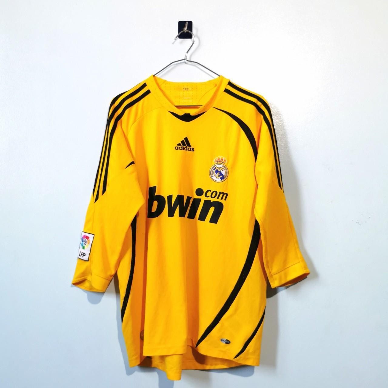 Adidas Real Madrid Spain 2008 2009 GOALKEEPER Shirt Jersey Size US S / EU 44-46 / 1 - 2 Thumbnail