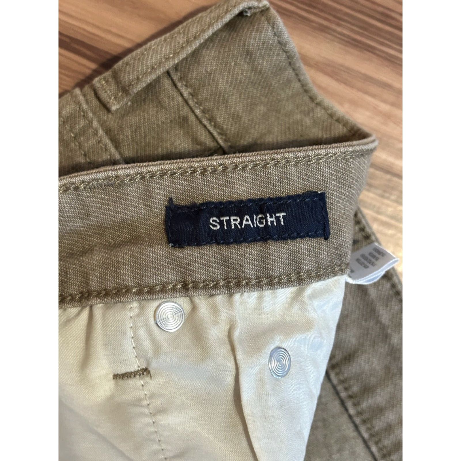 Flag & Anthem Flag And Anthem Mens Jeans Straight Khaki 38x30 Size US 38 / EU 54 - 5 Thumbnail