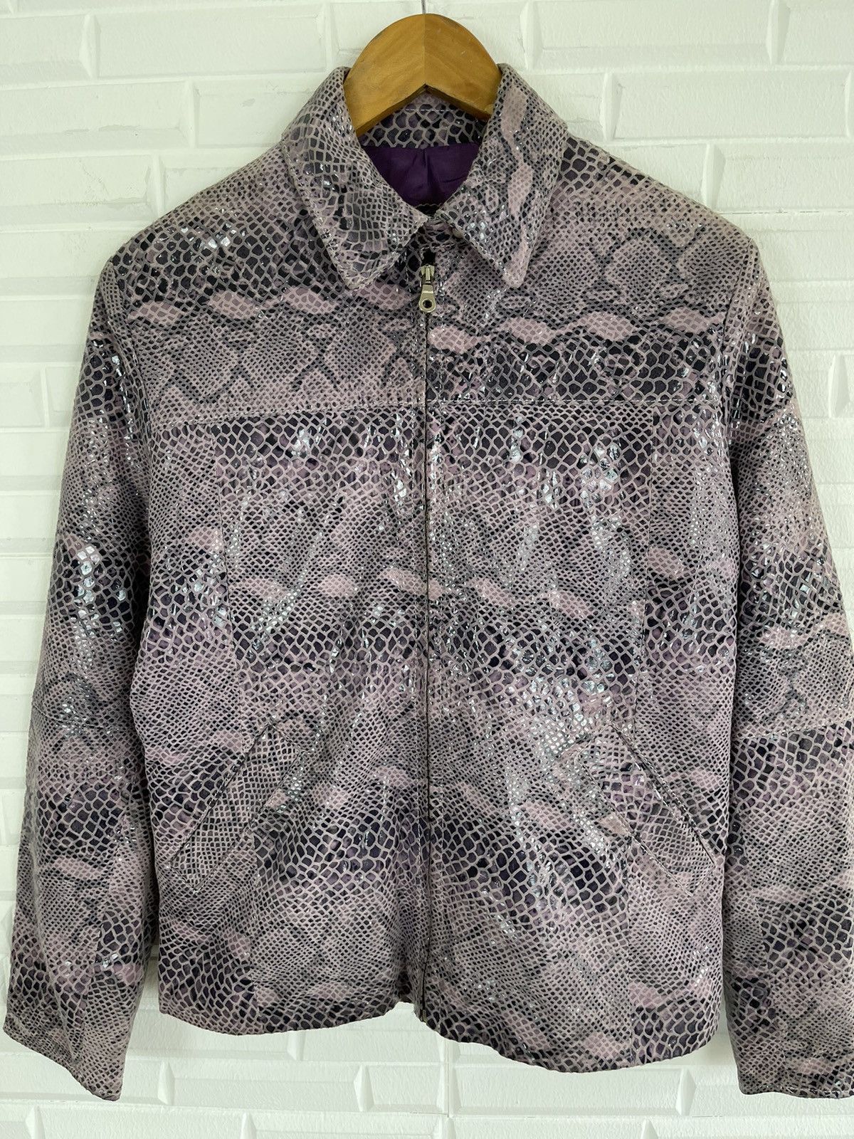 Vera Pelle GENUINE🐍 CIMARRON Python Leather Jacket Vera Pelle Italy Size US M / EU 48-50 / 2 - 2 Thumbnail