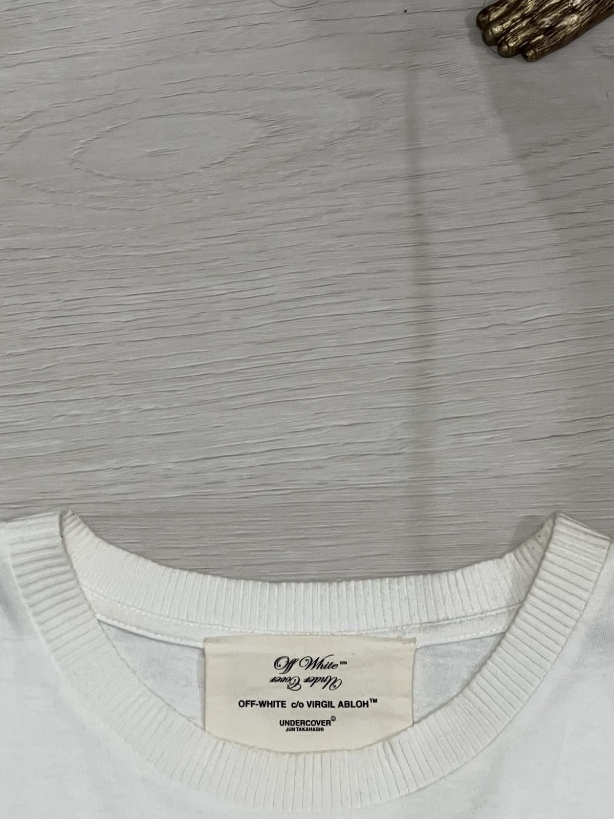 Off-White × Undercover Off white x Undercover Hand Dart Tee Size US L / EU 52-54 / 3 - 4 Thumbnail