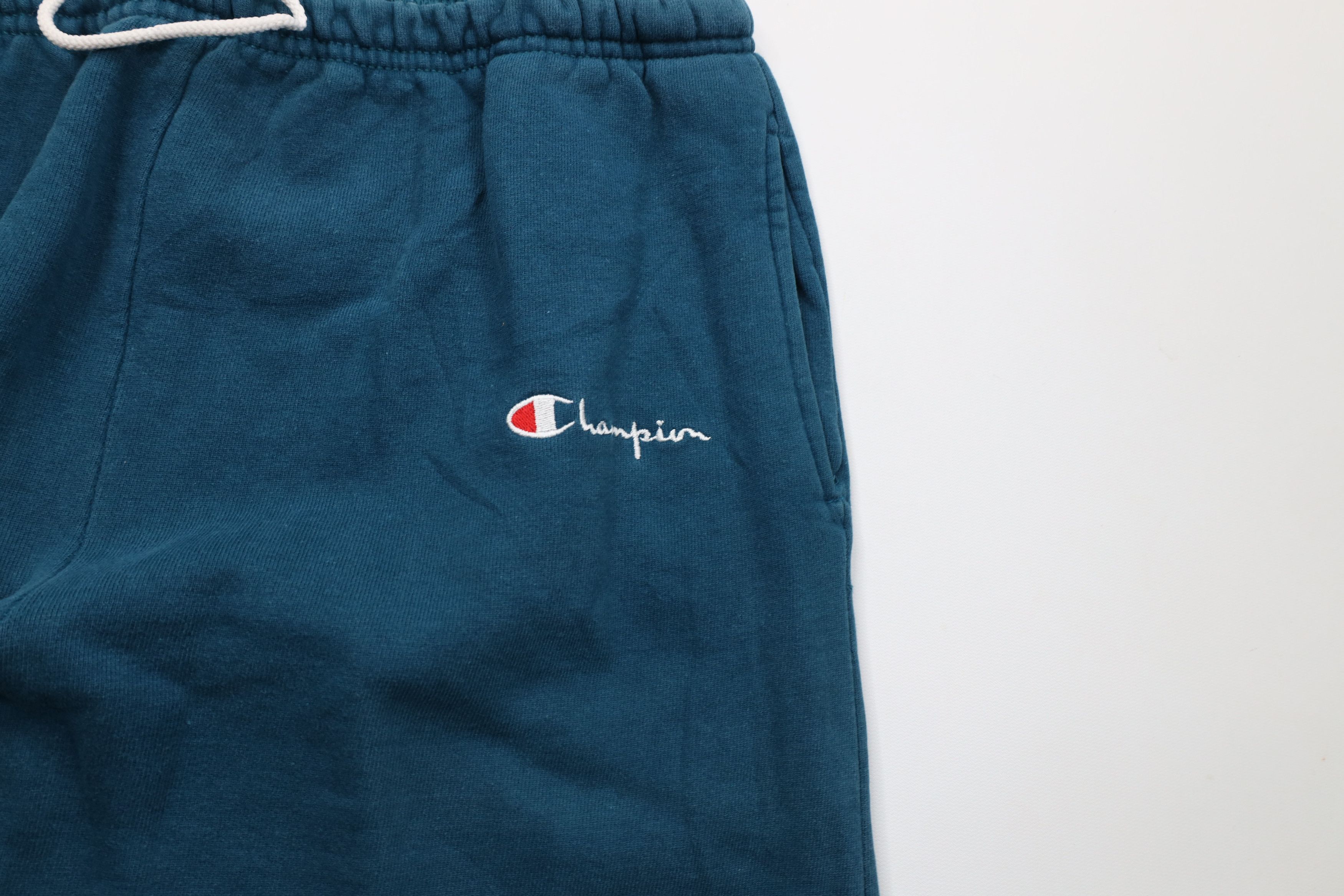 Champion Vintage 90s Champion Spell Sweatpants Joggers Pants Blue USA Size US 38 / EU 54 - 7 Thumbnail