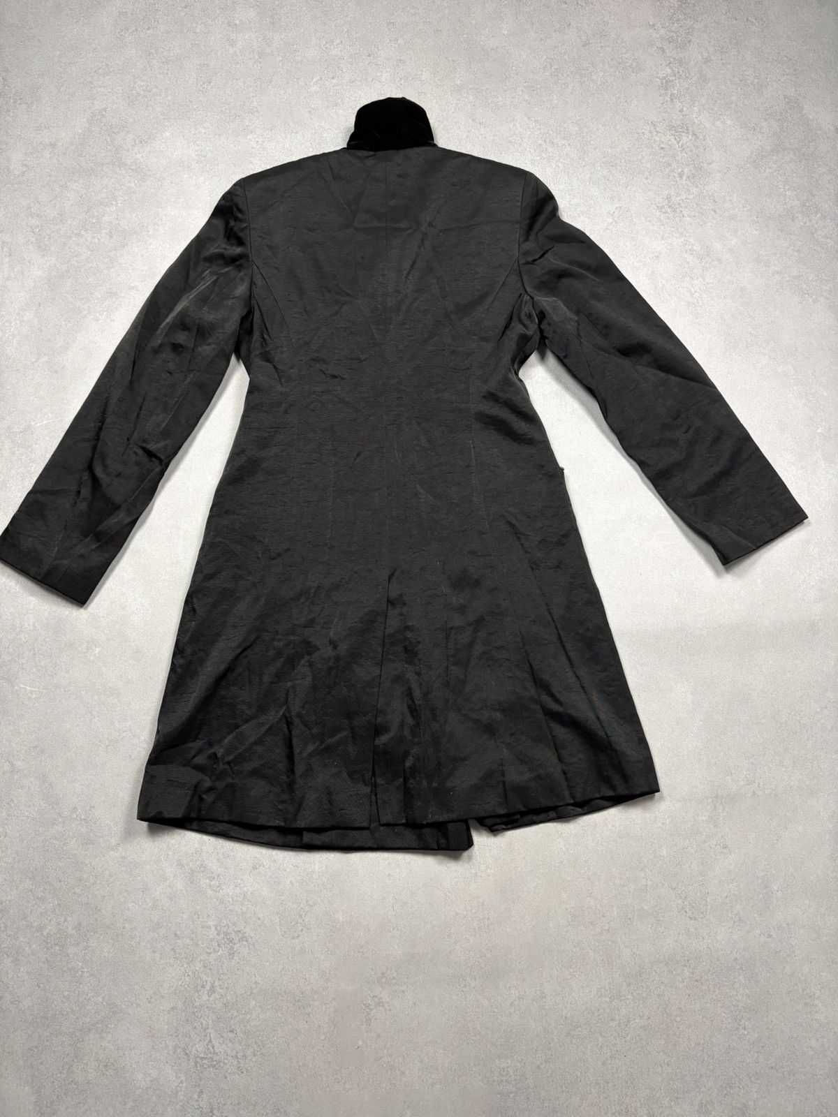 Armani Exchange Vintage 00s Armani Exchange Double Breasted Long Coat 90s Size M / US 6-8 / IT 42-44 - 2 Thumbnail