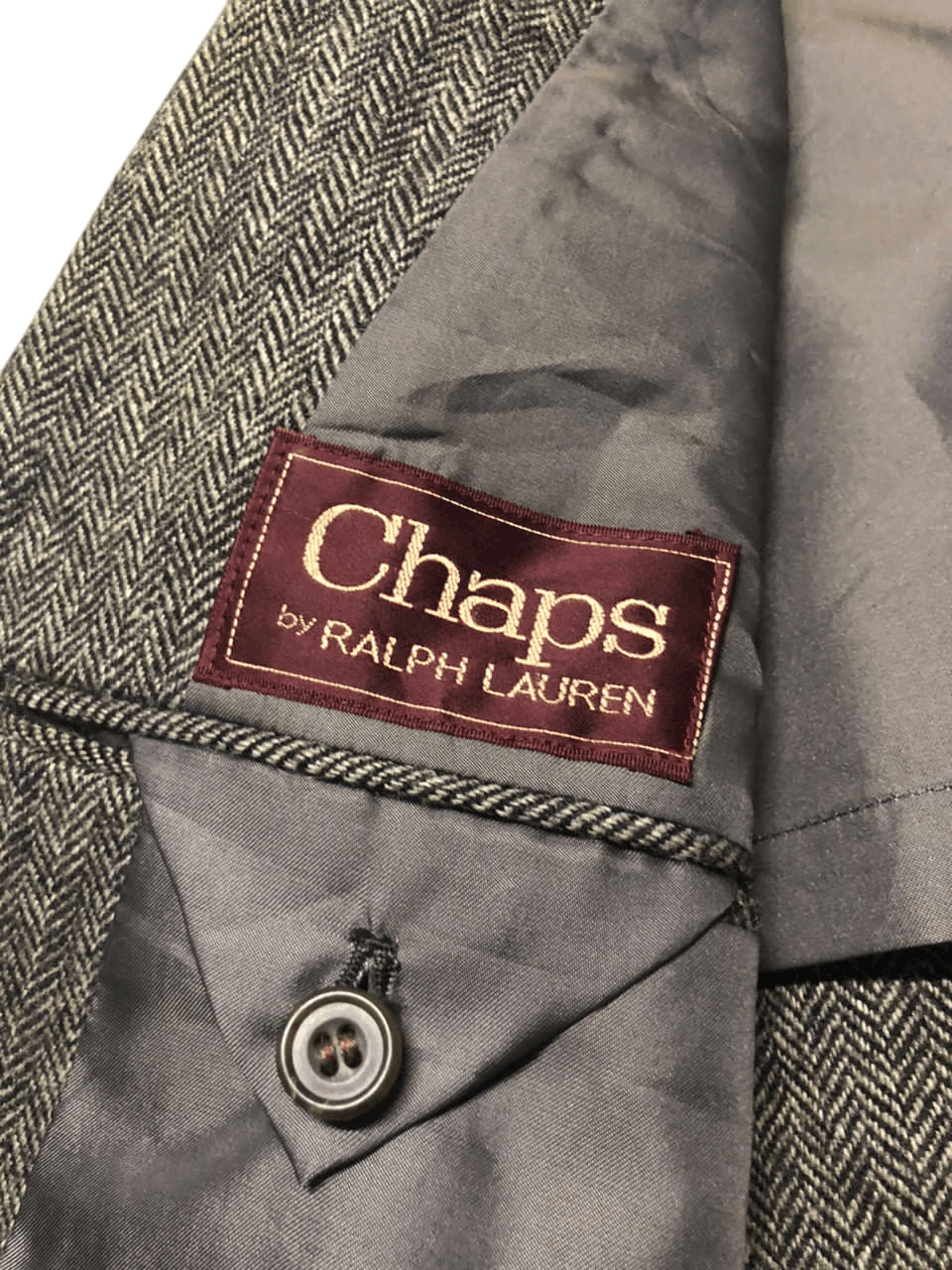 Chaps × Chaps Ralph Lauren × Ralph Lauren Vintage Chaps by Ralph Lauren Tweed Wool Blazer Jacket Size US S / EU 44-46 / 1 - 16 Thumbnail