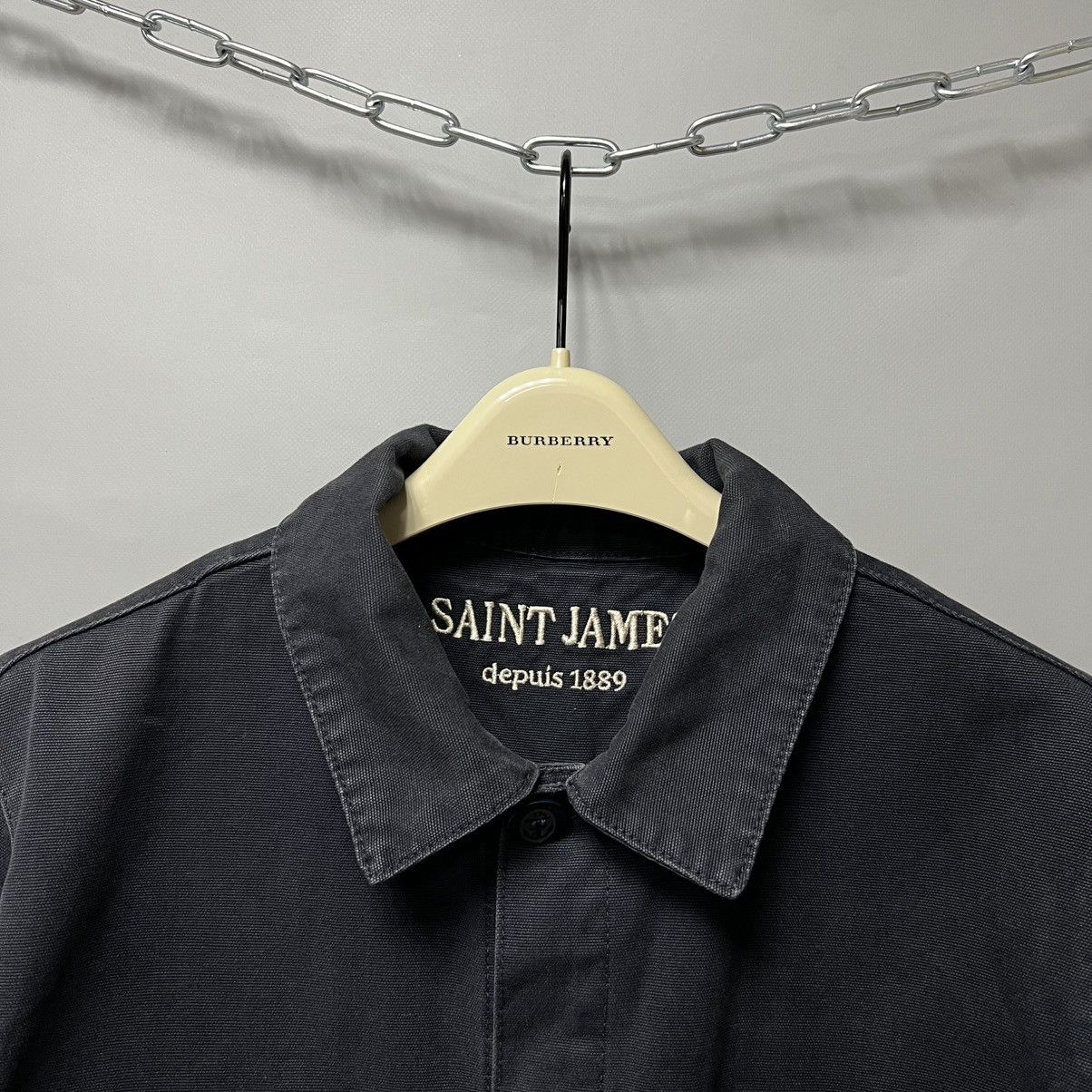 Saint James Saint James Cotton Canvas French Work Chore jacket Sirocco Size US M / EU 48-50 / 2 - 4 Thumbnail