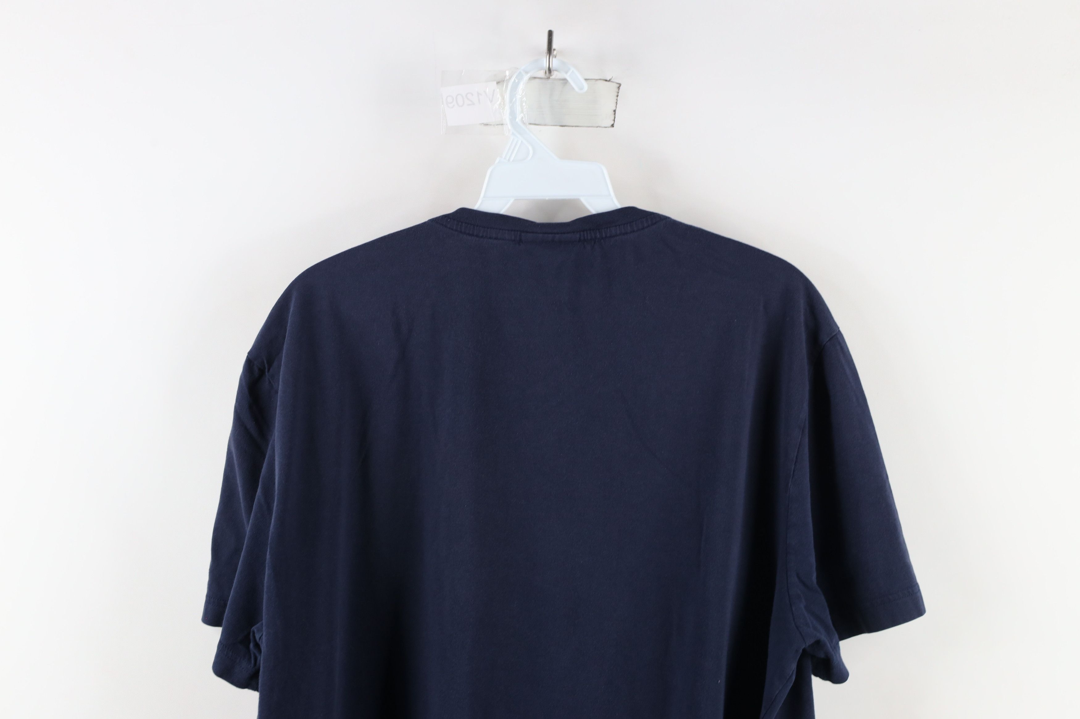 Lacoste × Vintage Vintage Lacoste Faded Croc Logo Short Sleeve V-Neck T-Shirt Size US XXL / EU 58 / 5 - 8 Thumbnail