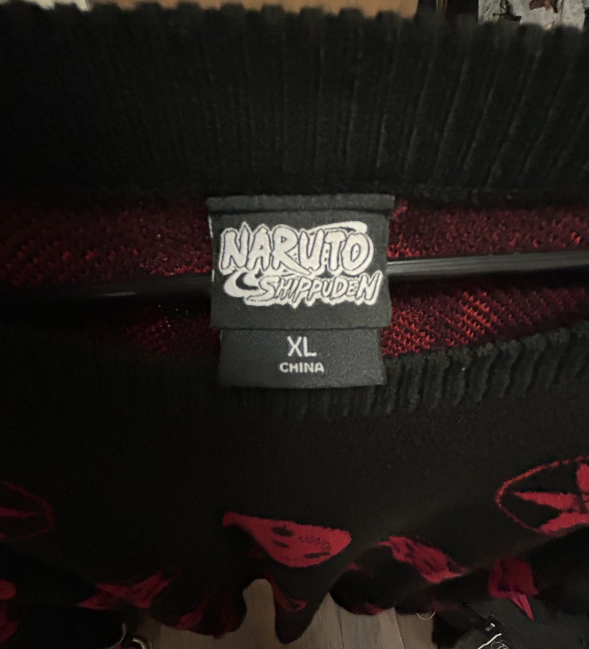 Hot Topic Sharingan sweater Size US XL / EU 56 / 4 - 3 Thumbnail