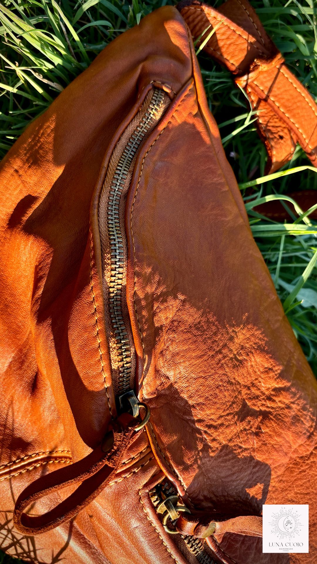 Vera Pelle Italian Leather Sling Bag – Adjustable Crossbody Women Size ONE SIZE - 4 Thumbnail