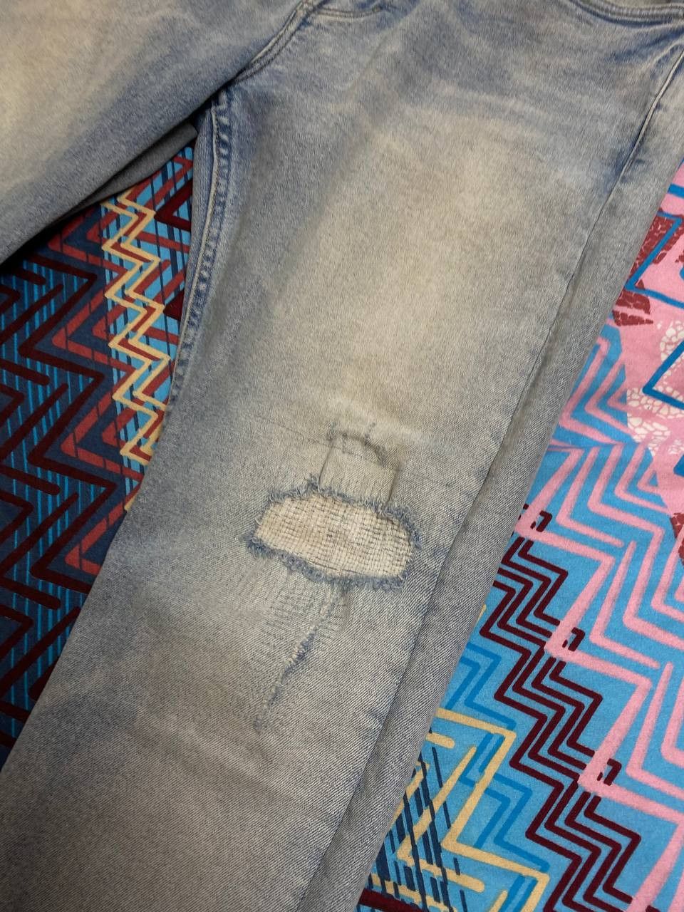 Allsaints × Japanese Brand Allsaints Jeans Distressed Japanese Style Pants Mens Size US 34 / EU 50 - 10 Thumbnail